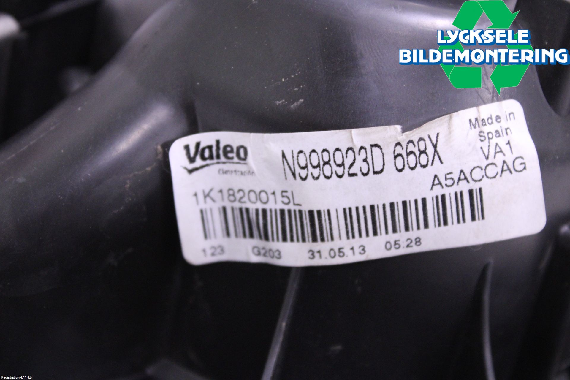 Audi Q3 8U 12-18 Ac Värmefläkt