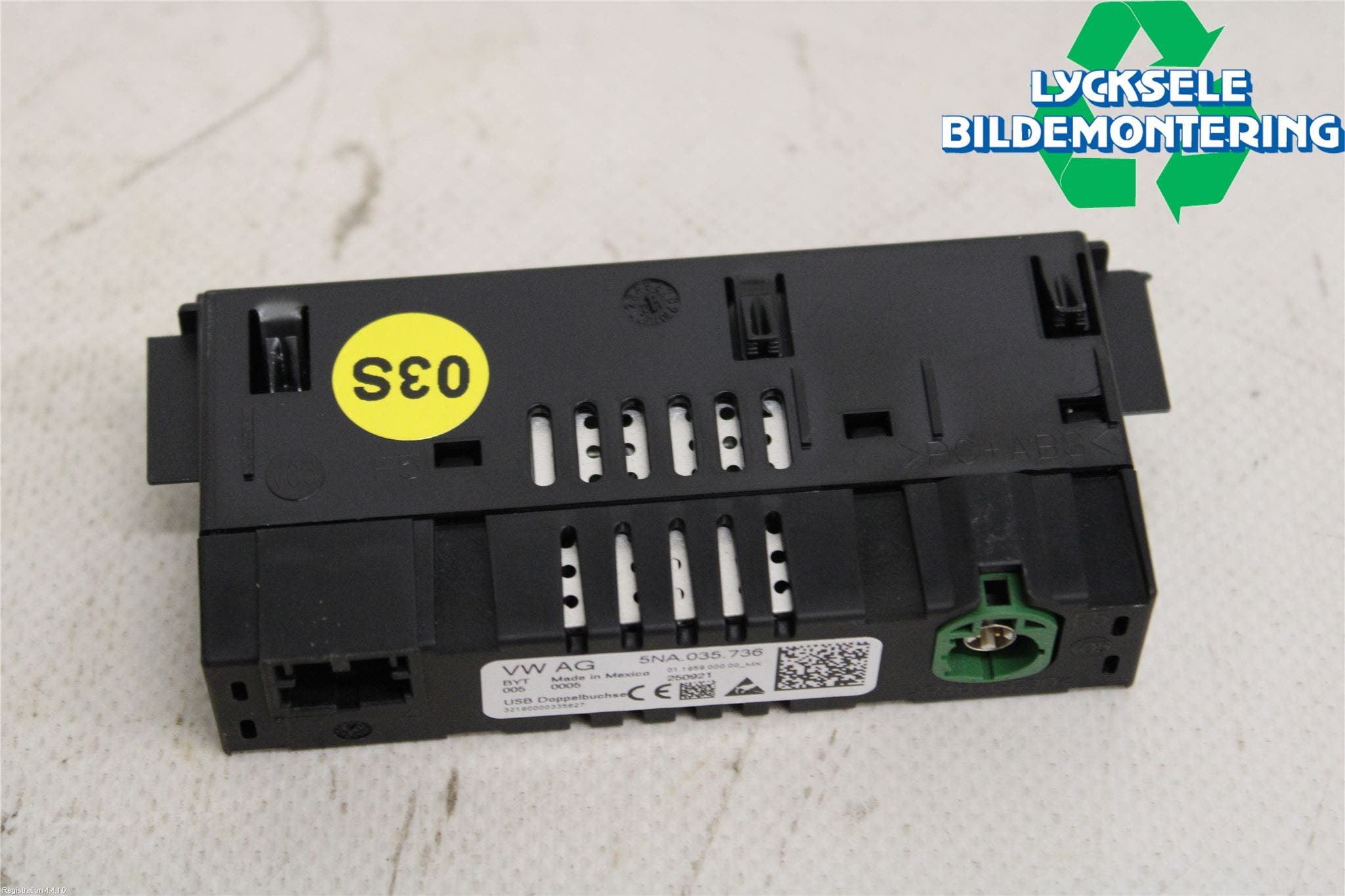 Volkswagen VW TIGUAN 16-24 Usb Connection