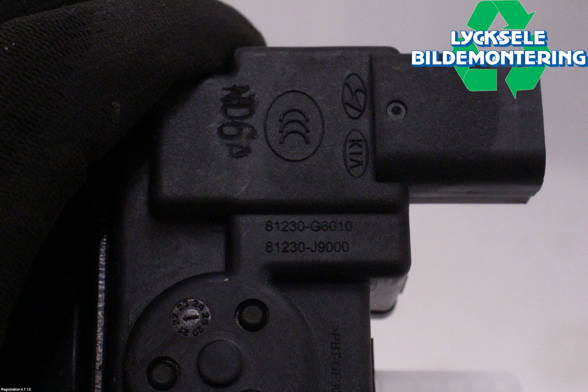 Kia PICANTO 17- Låskista Baklucka