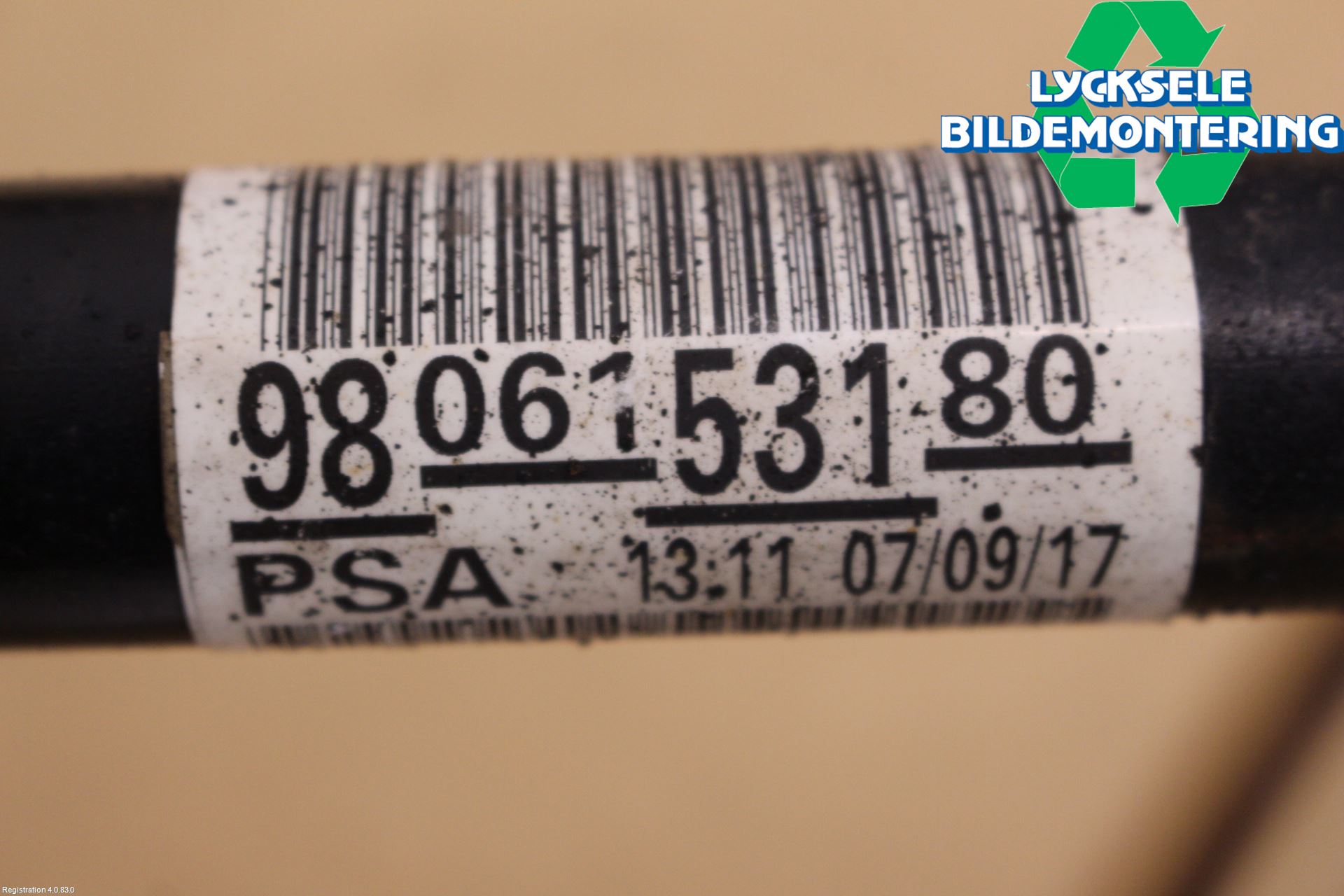 Citroen JUMPY/E-JUMPY 16- Drivaxel Fram Höger