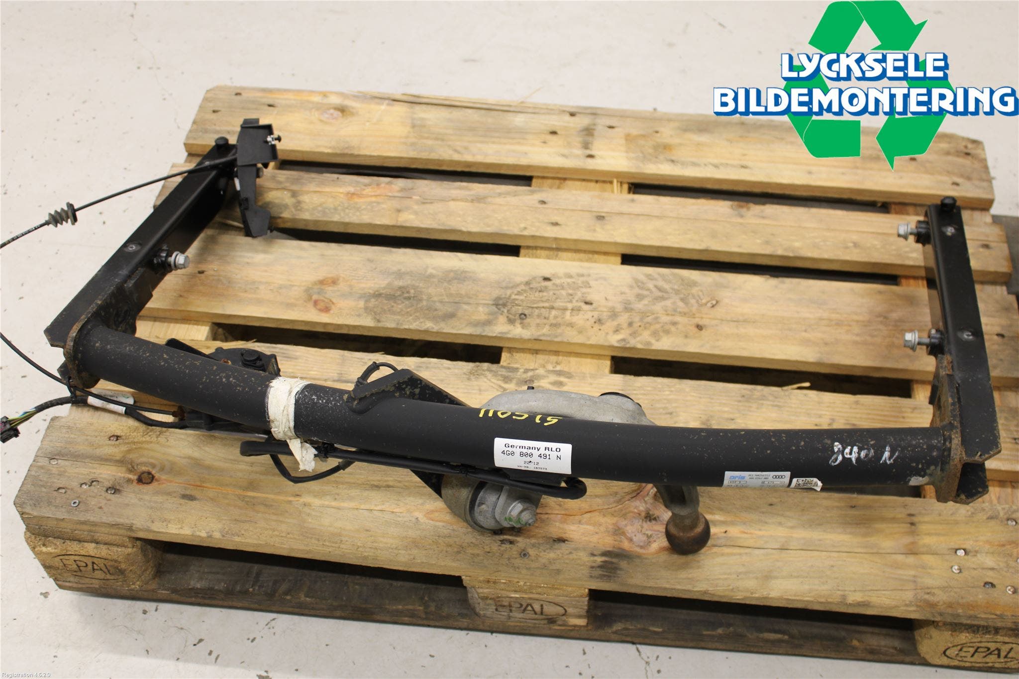 Audi A6/S6 4G 11-18 Dragkrok