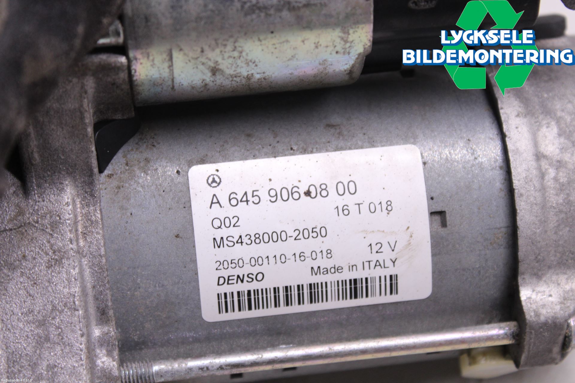 Mercedes-Benz MB CLA-KLASS (C117/X117) 13-19 Startmotor Diesel