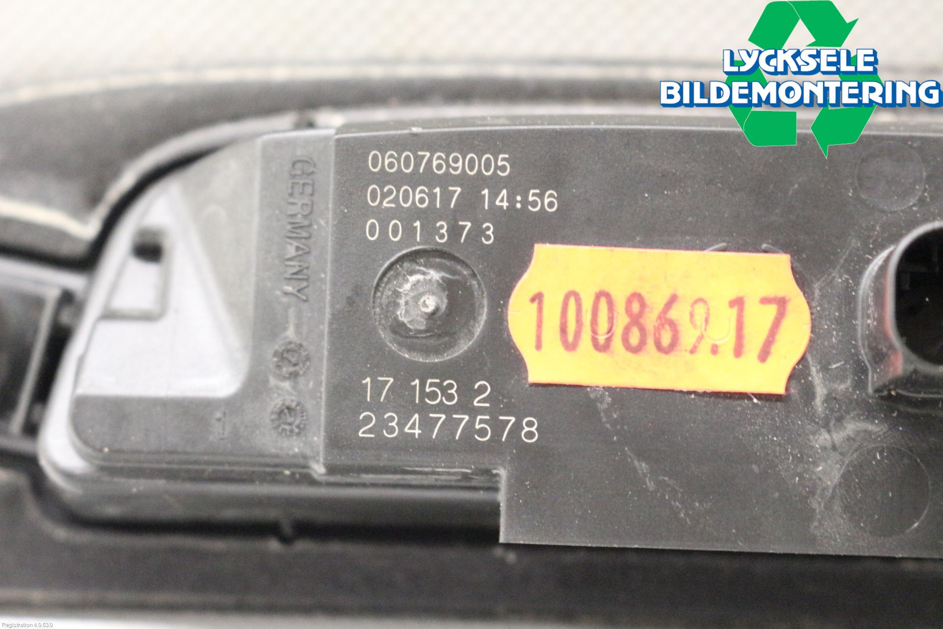 Opel ASTRA K 16-22 Bakluckehandtag