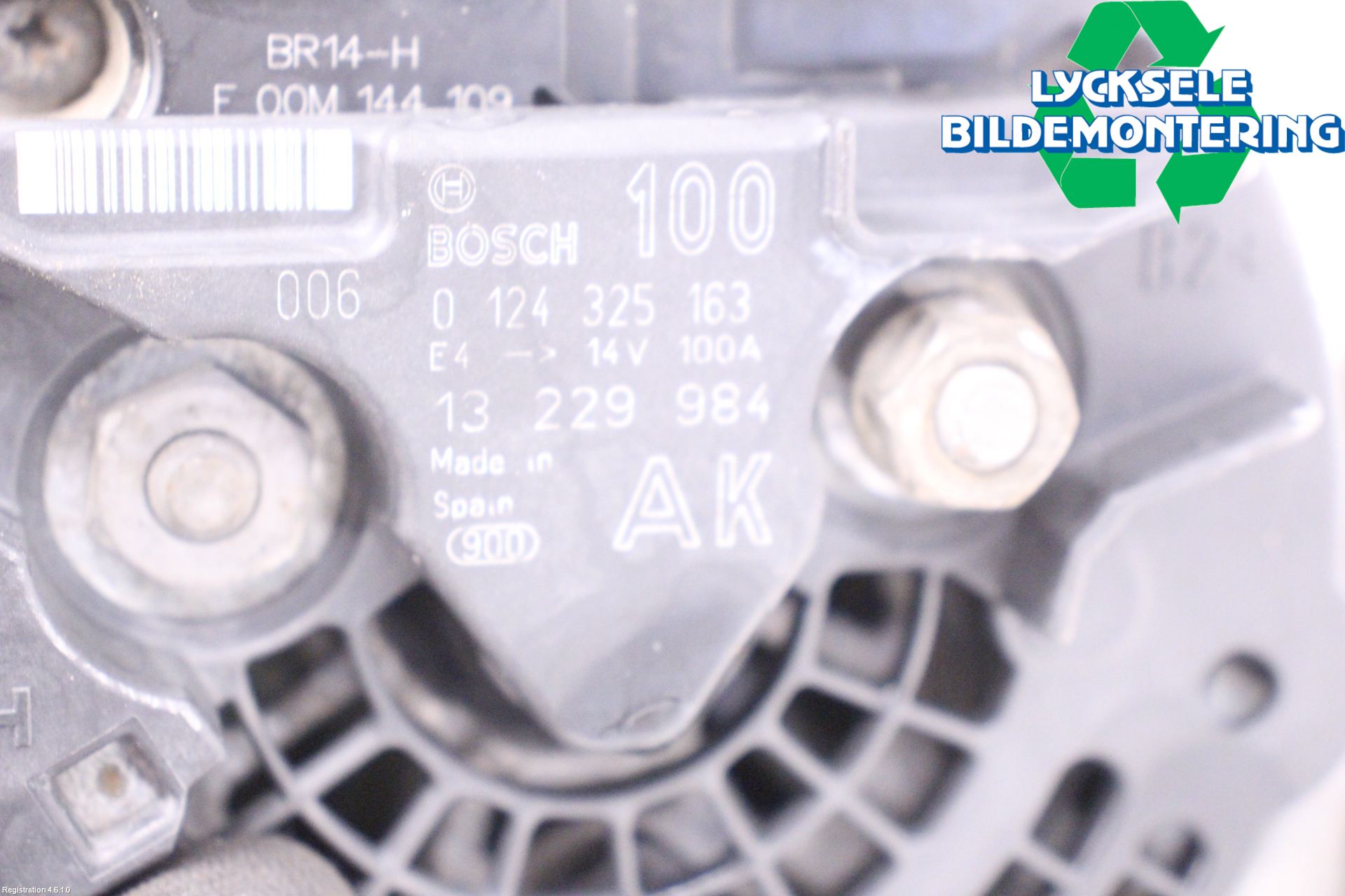 Opel ASTRA H 04-12 Generator