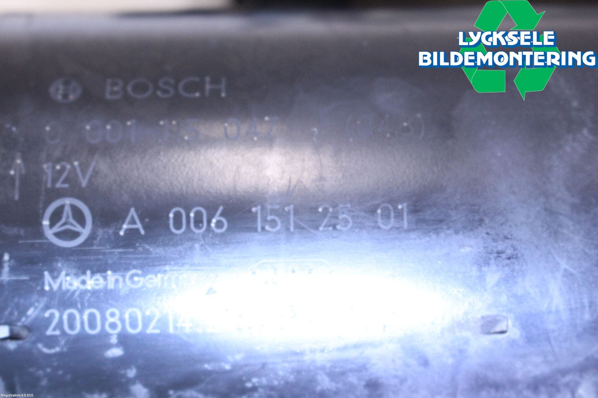 Mercedes-Benz MB E-KLASS (W211) 02-09 Startmotor Diesel