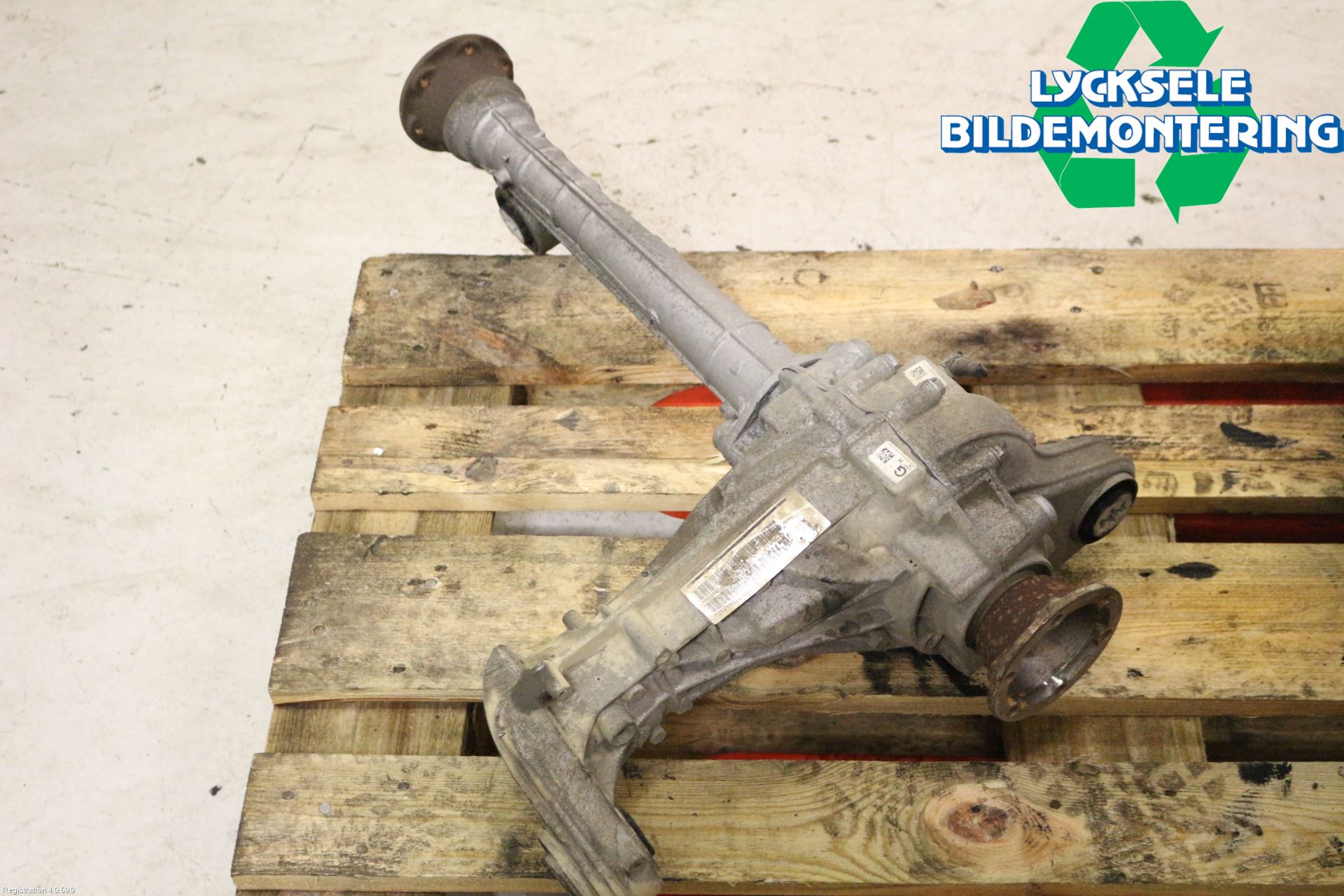 Volkswagen VW TOUAREG 7L 03-10 Framvagn Diffrential