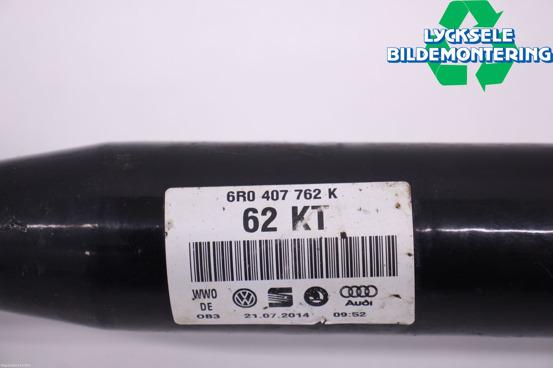 Skoda RAPID Drivaxel Fram Höger