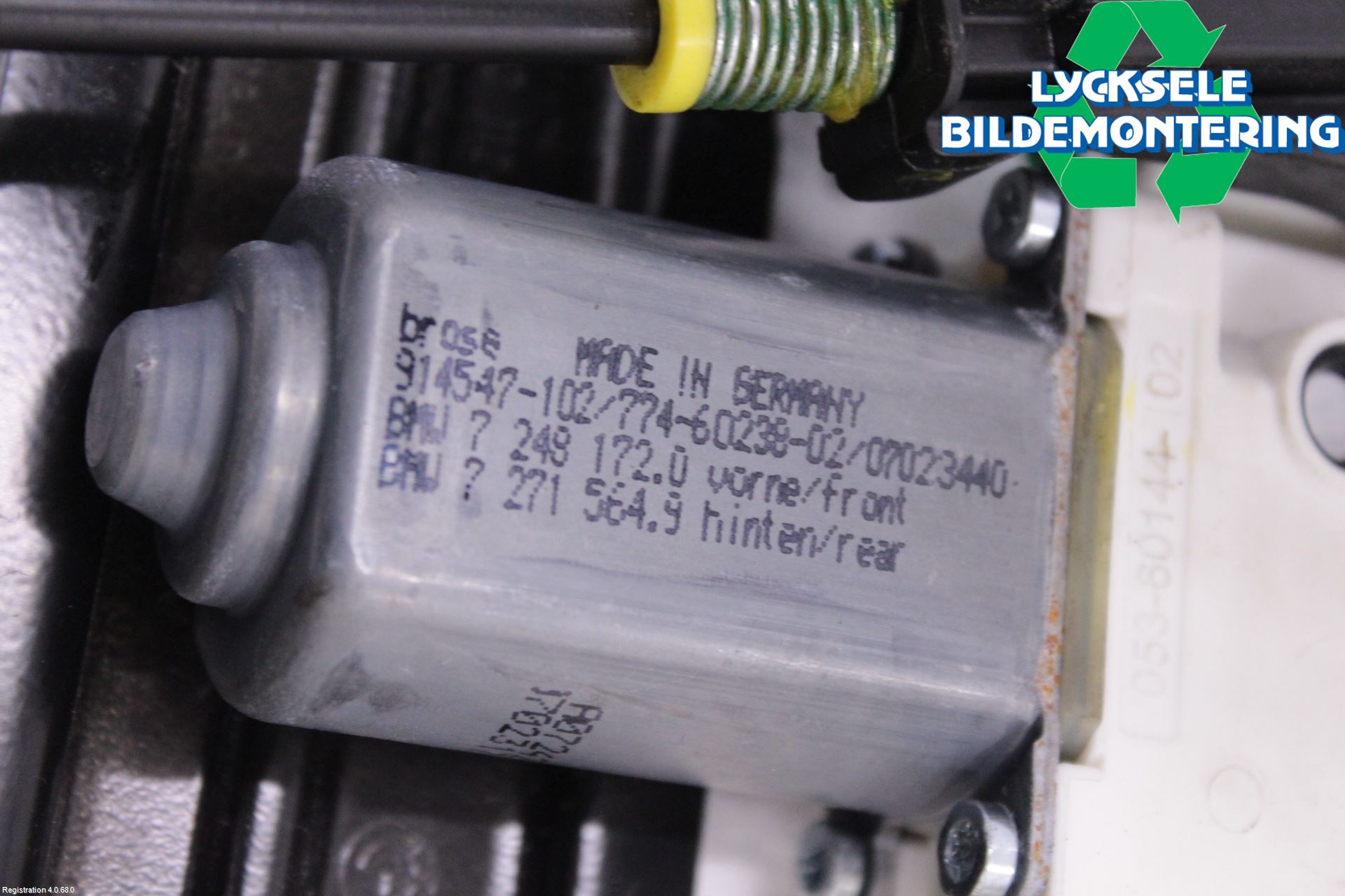 BMW 5 F10/F11/F18 09-17 Fönsterhiss El Kompl