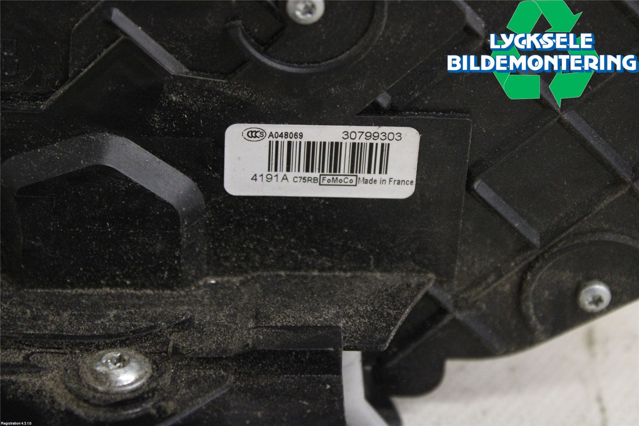 Volvo V50 08-12 Låskista-Dörrlås