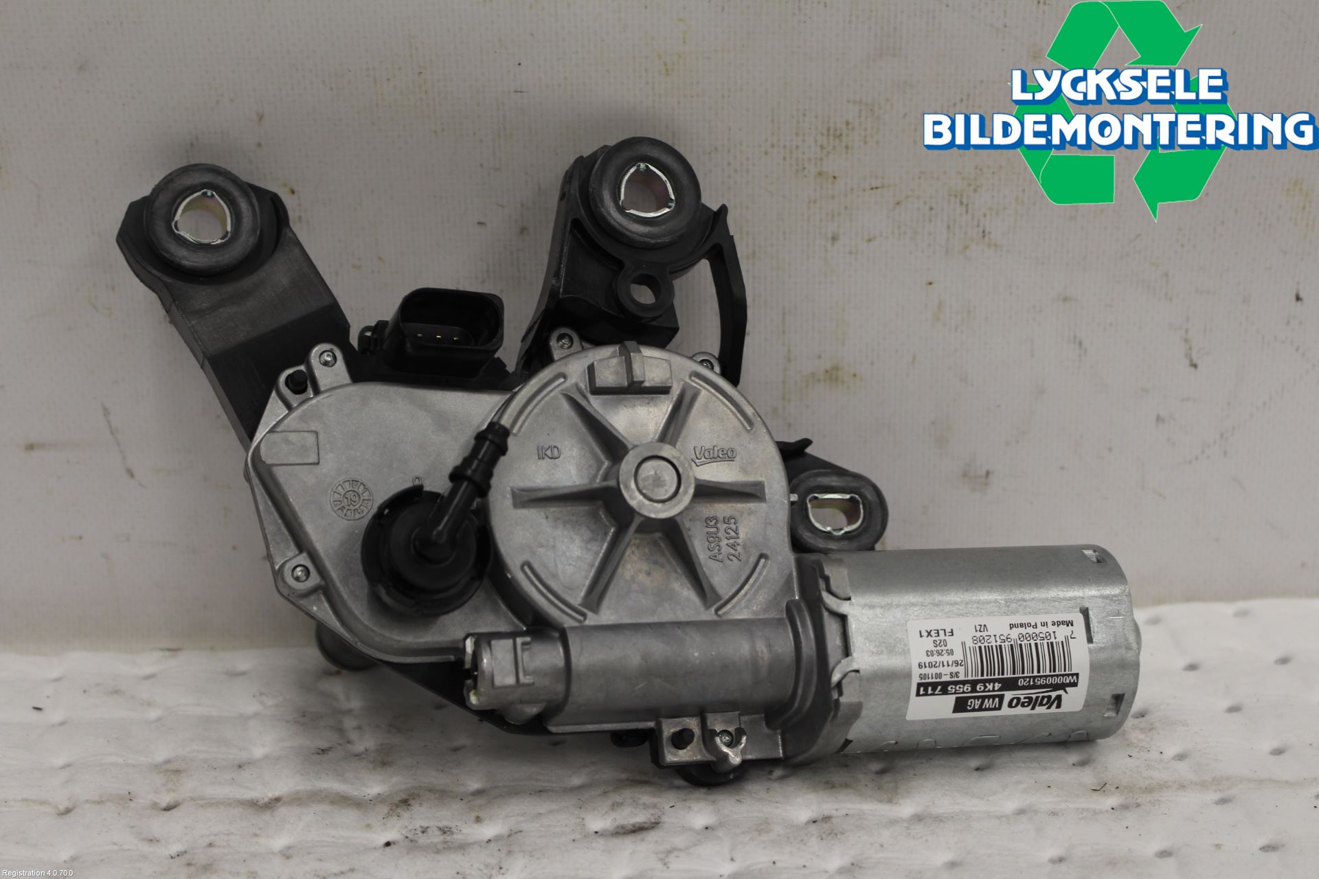 Audi A6 F2/C8 19- Torkarmotor Baklucka