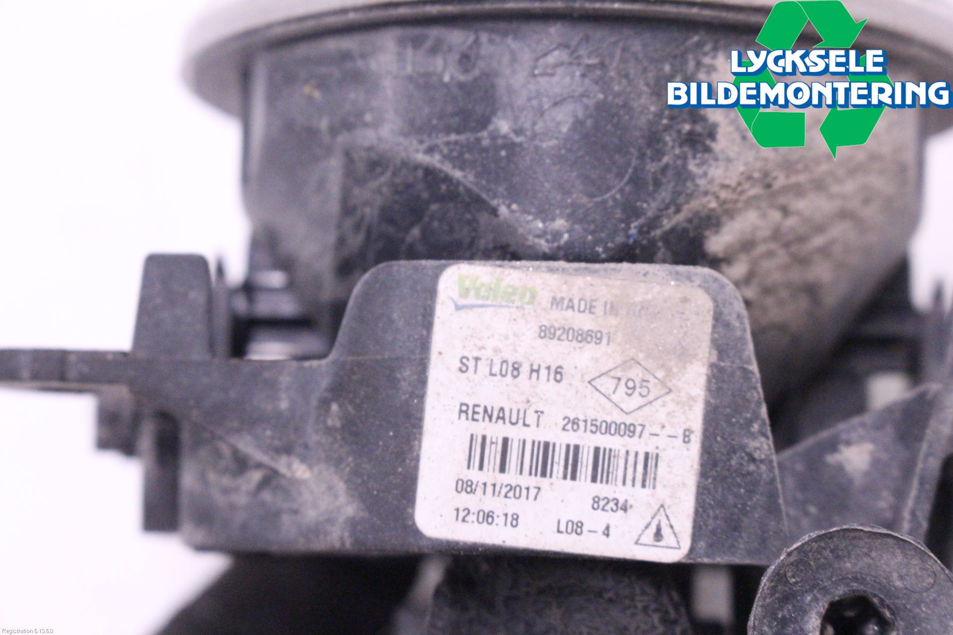 Dacia DUSTER 18-24 Dimljus-Varselljus Fram
