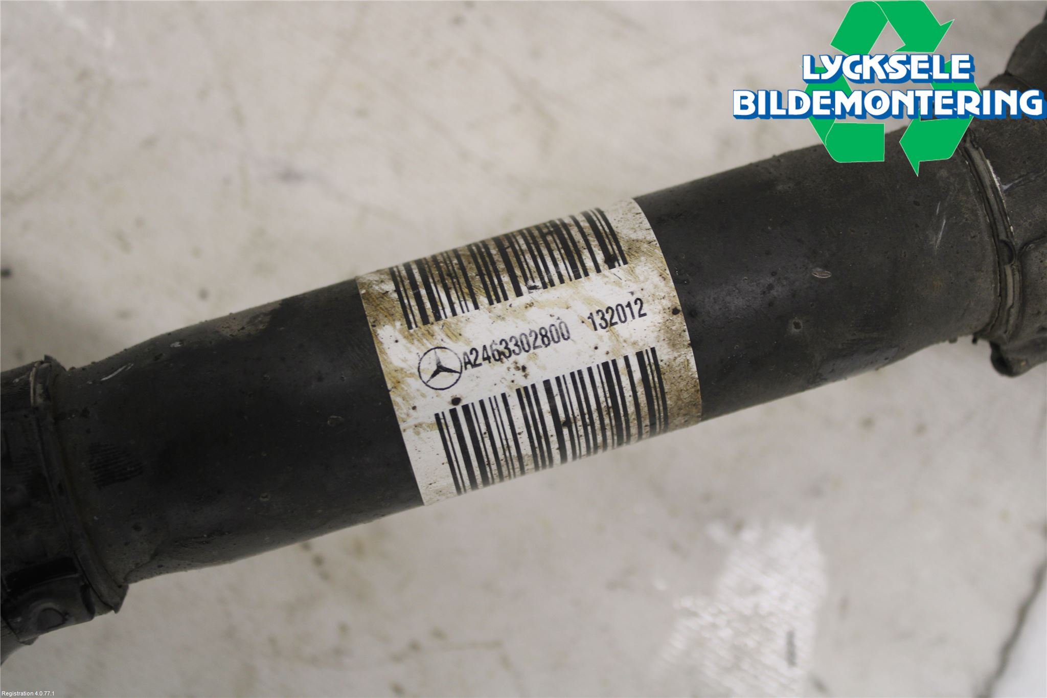 Mercedes-Benz MB B-KLASS (W246/W242) 12-19 Drivaxel Fram Höger