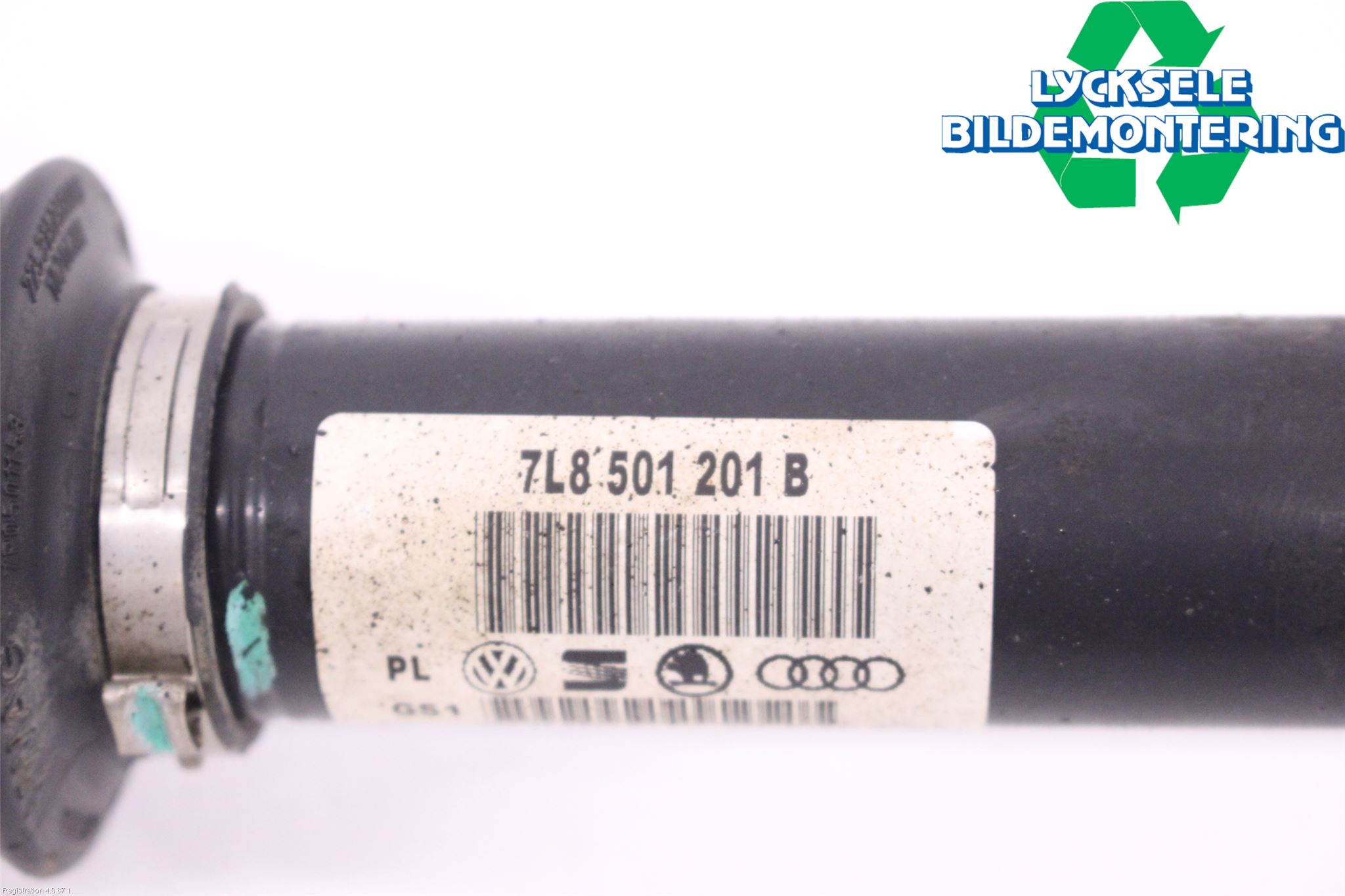 Audi Q7/SQ7 Drivaxel Bak Höger