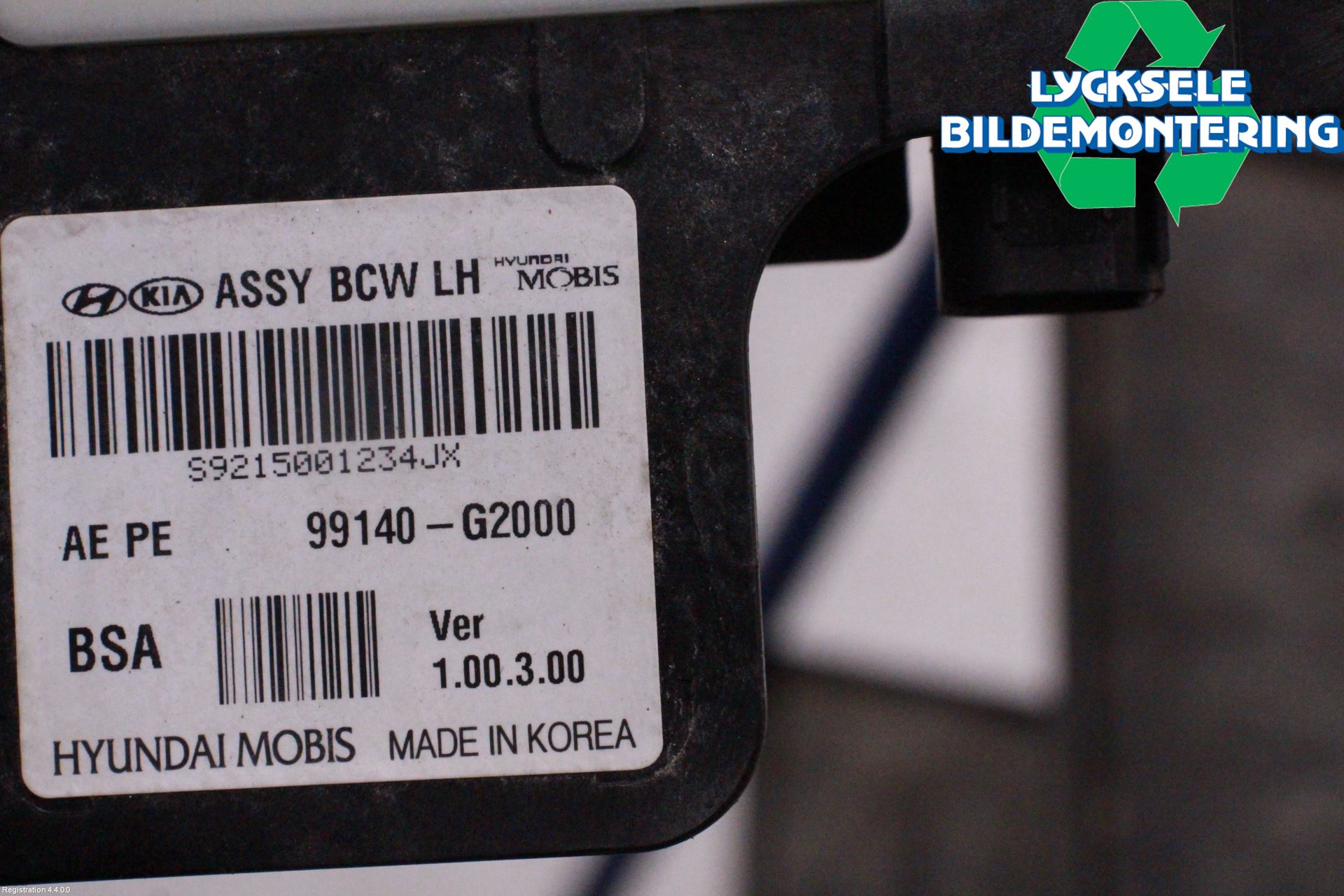 Hyundai IONIQ AE 17-22 Sensor Aktivt Kollisionsskydd