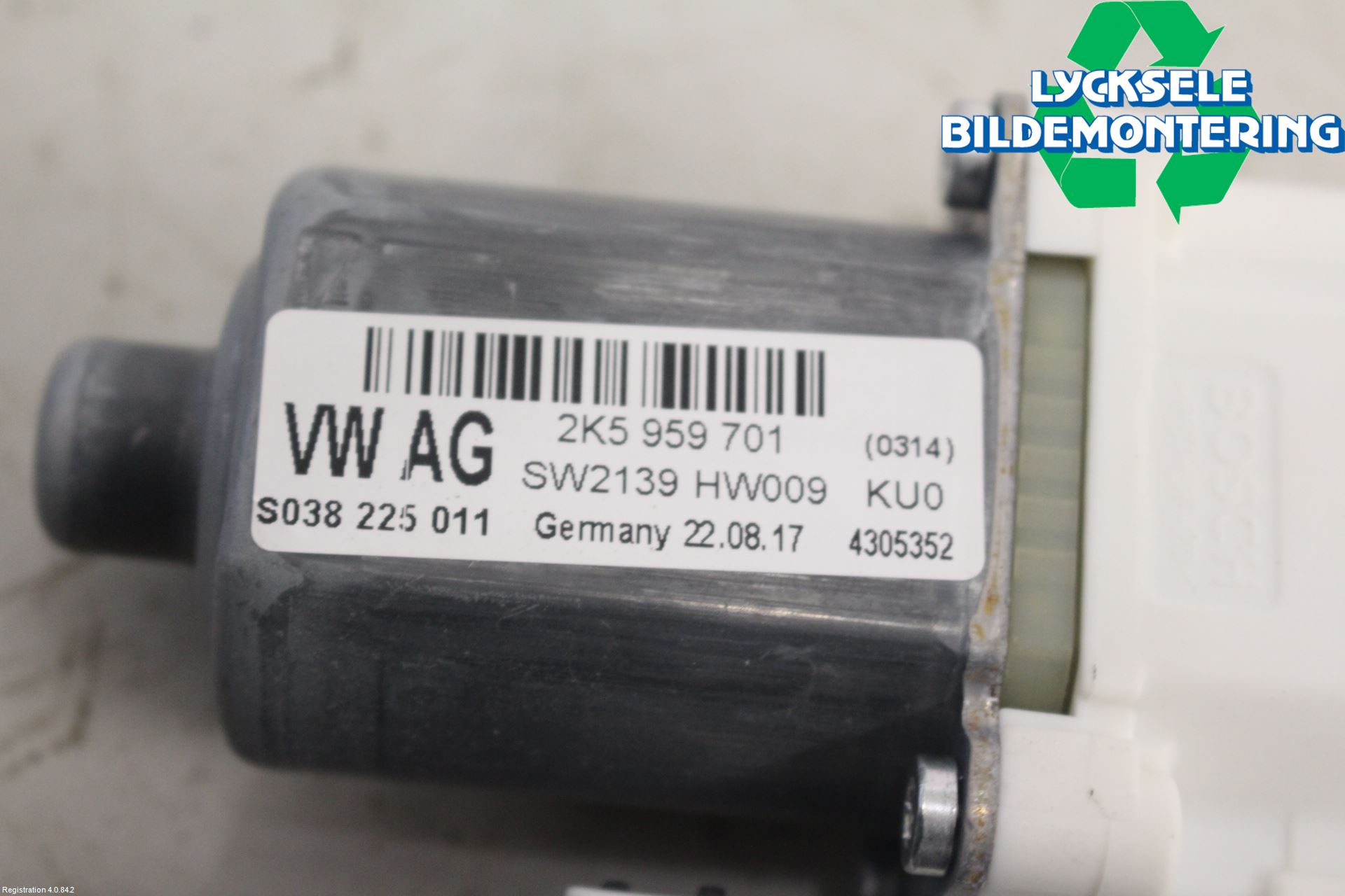 Volkswagen VW CADDY 16-20 Fönsterhissmotor