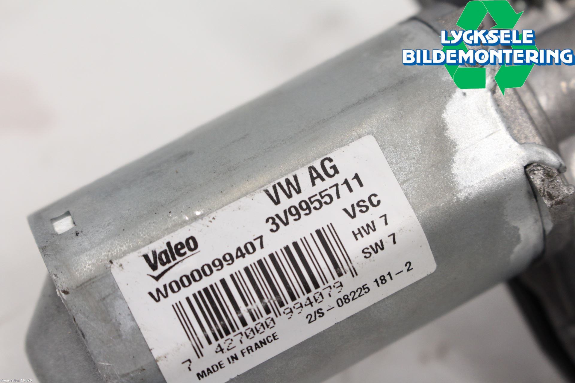 Skoda SUPERB 16-24 Torkarmotor Baklucka