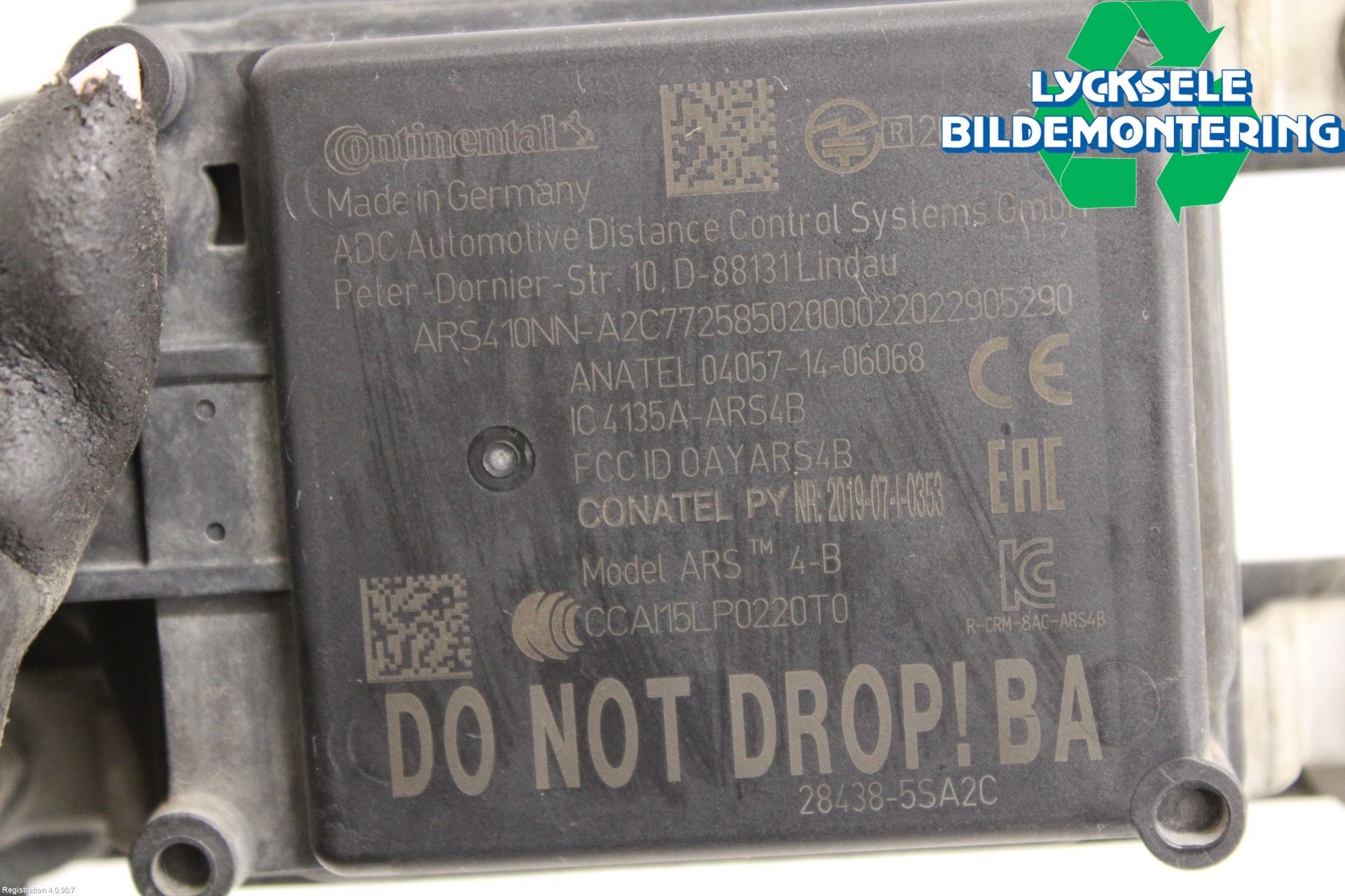 Nissan LEAF 18- Sensor Adaptiv Farthållare