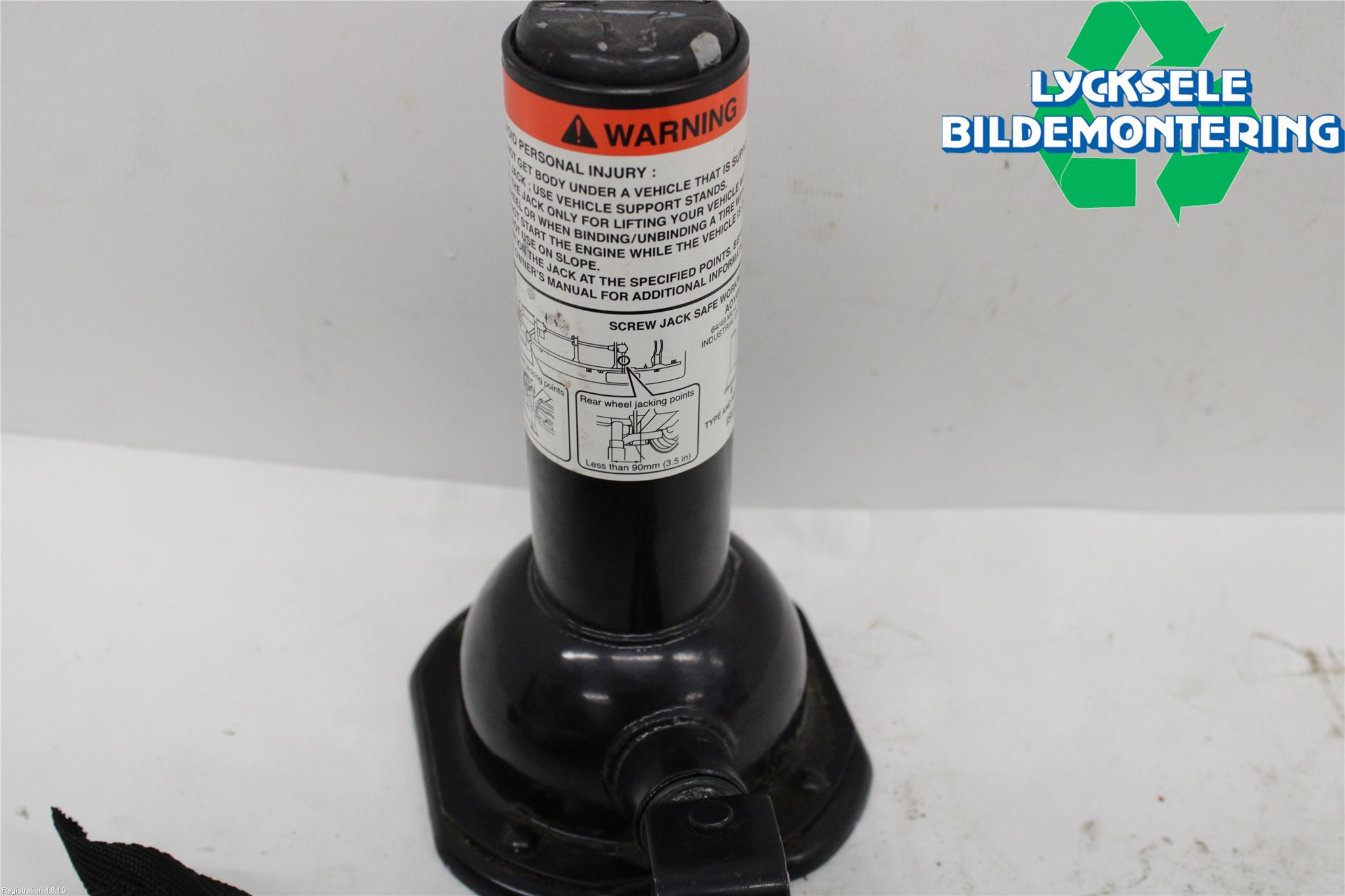 Isuzu D-MAX Domkraft