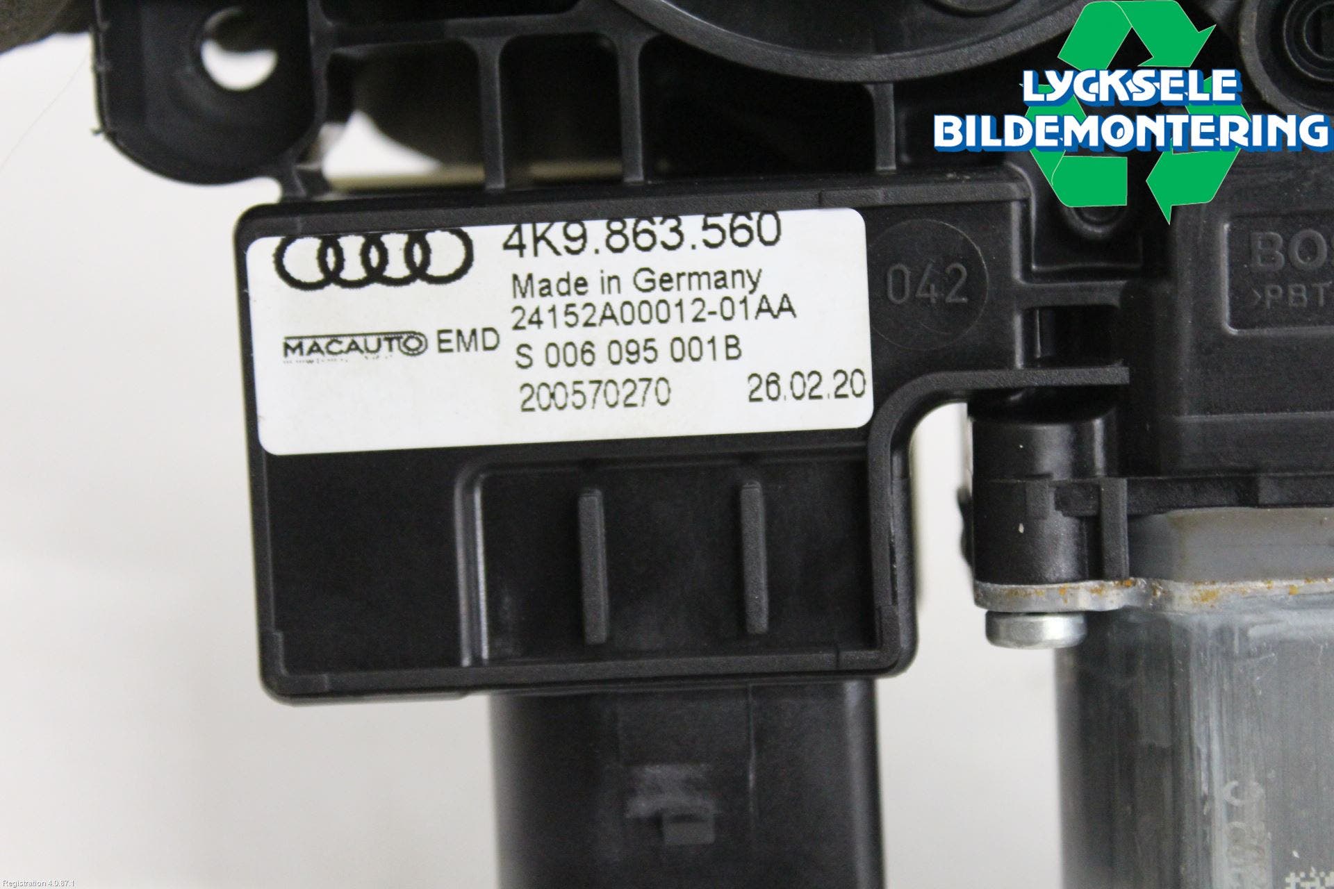 Audi A6 F2/C8 19- Front Övrigt