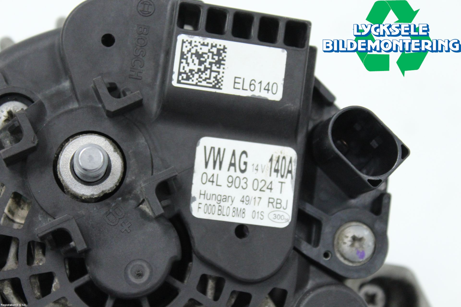 Volkswagen VW PASSAT 15-19 Generator