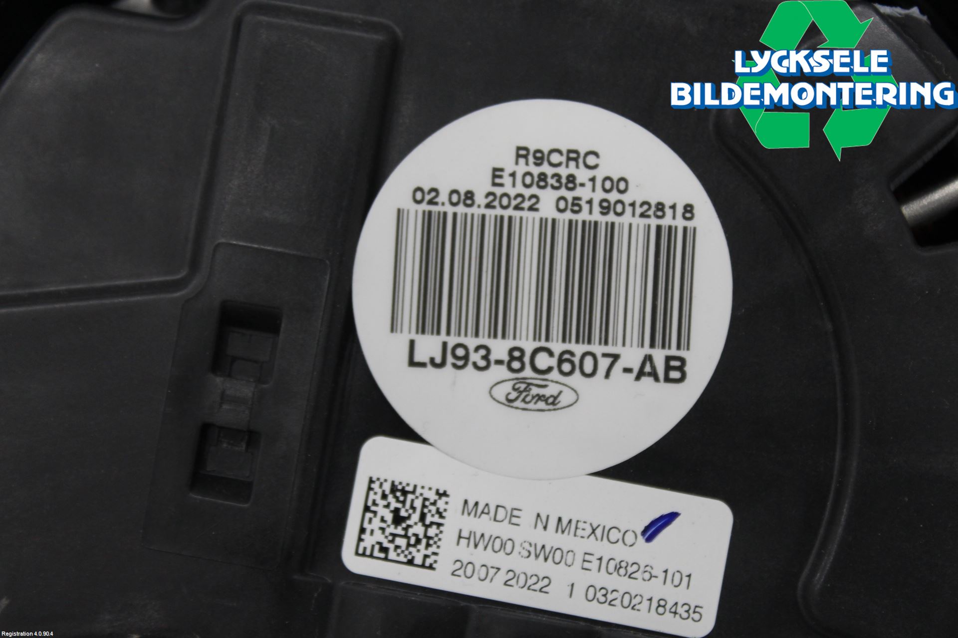 Ford MUSTANG Mach-E 21- Kylfläkt El