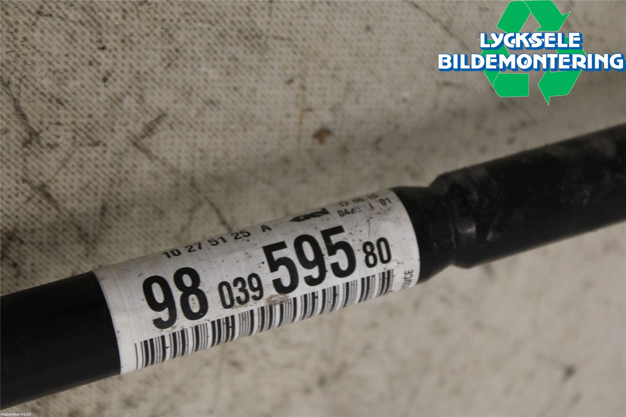 Peugeot PEUGOT 208 16-19 Drivaxel Fram Vänster