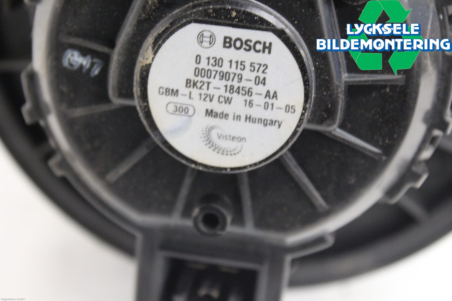 Ford TRANSIT SKÅP/BUSS 14-22 Ac Värmefläkt