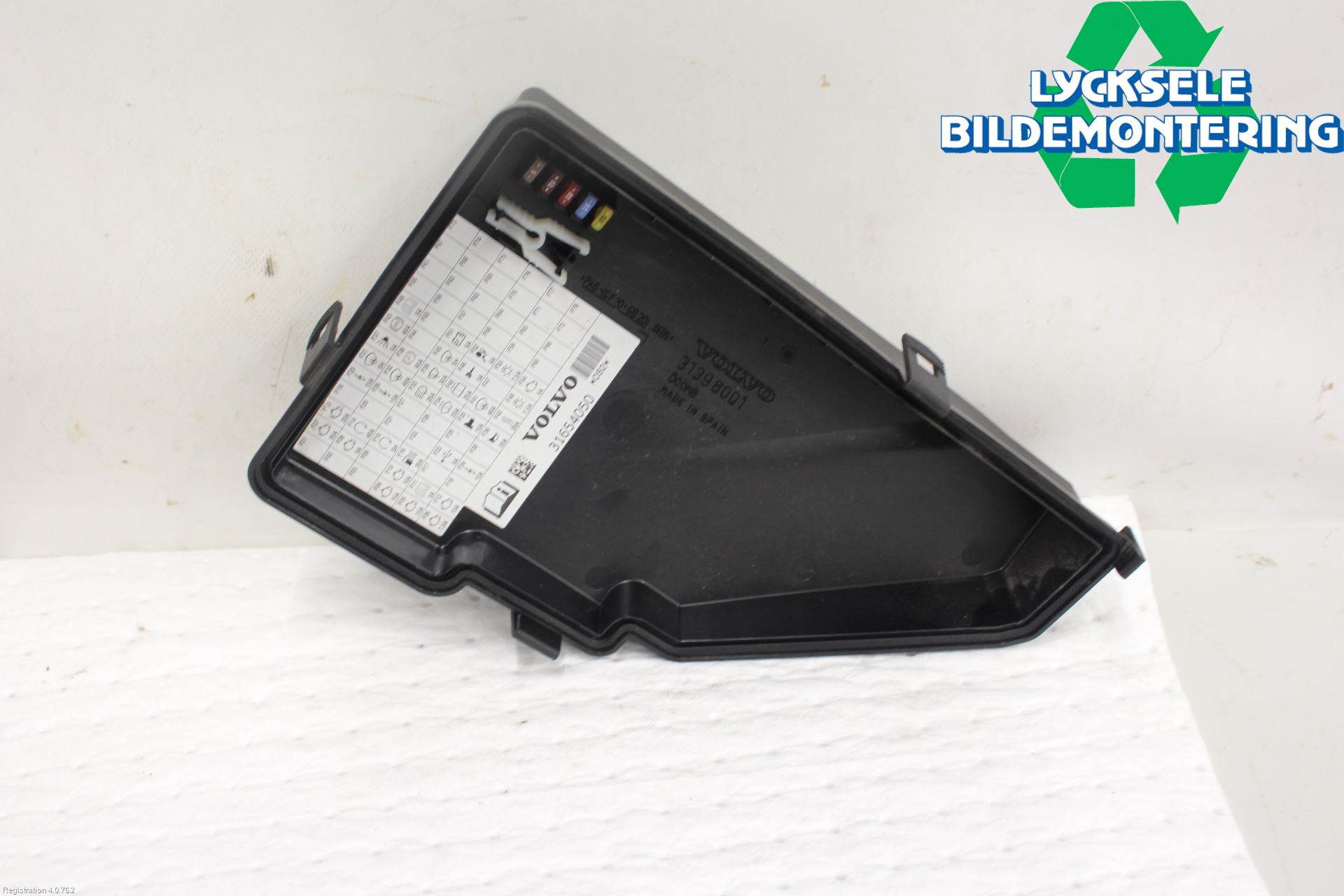 Volvo V90 17->> Säkringsdosa-Elcentral