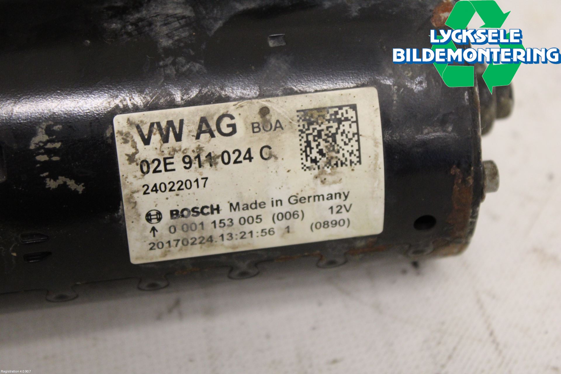 Volkswagen VW TRANSP/CARAVELLE (T6) 16-22 Startmotor Diesel