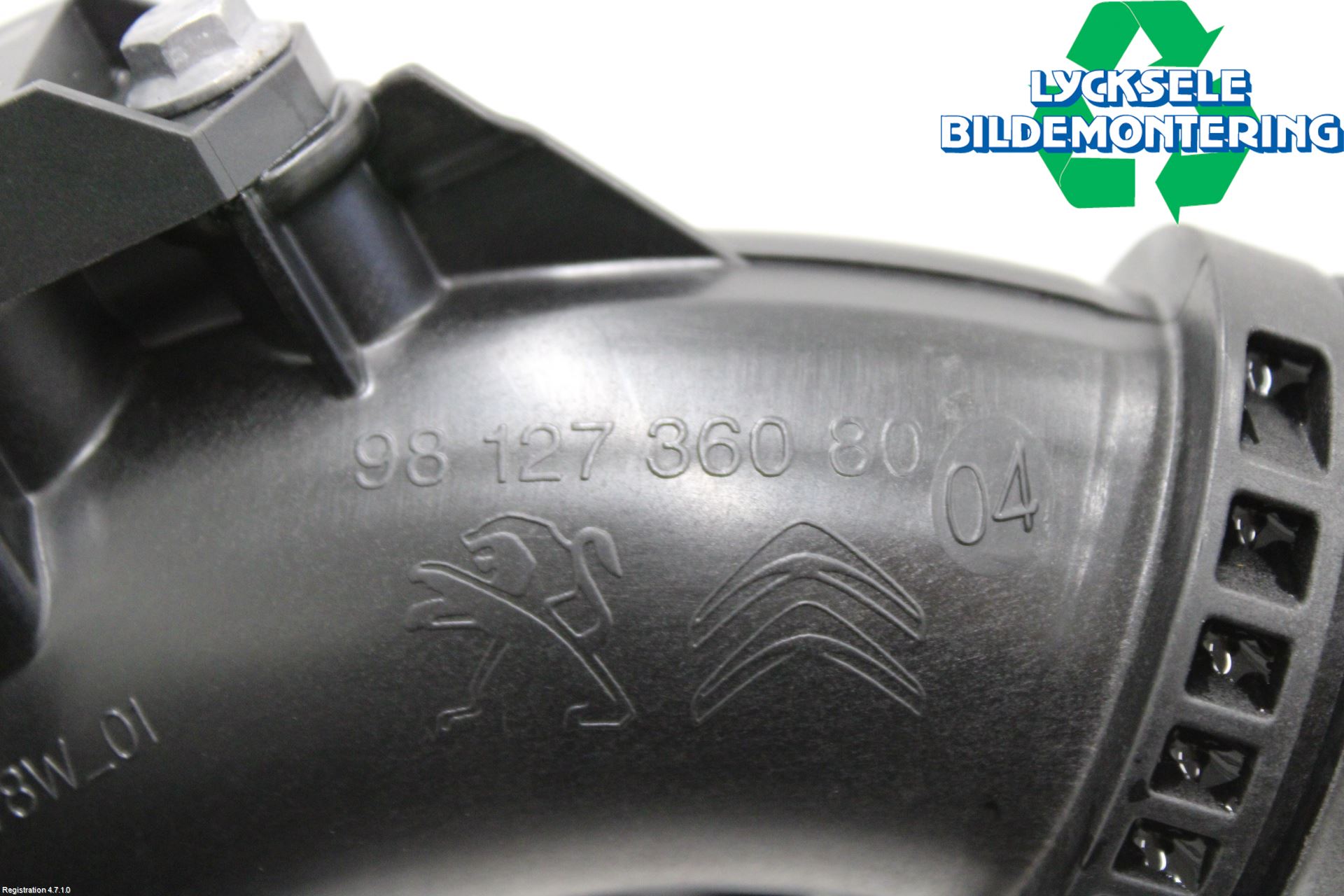 Peugeot 308/E-308 21- Laddluft-Intercoolerrör