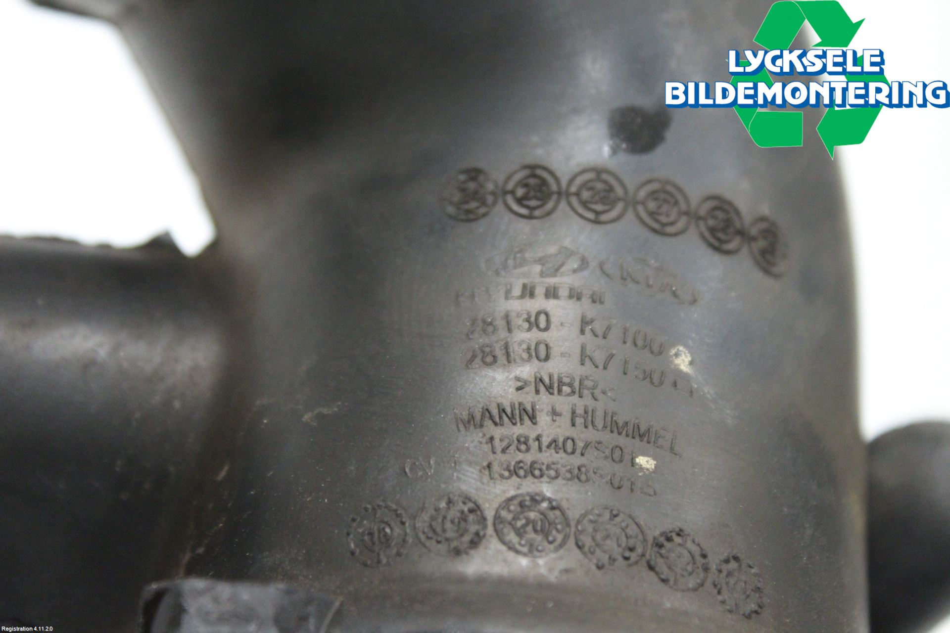 Hyundai i10 LA 20- Injgummibälg-Slang