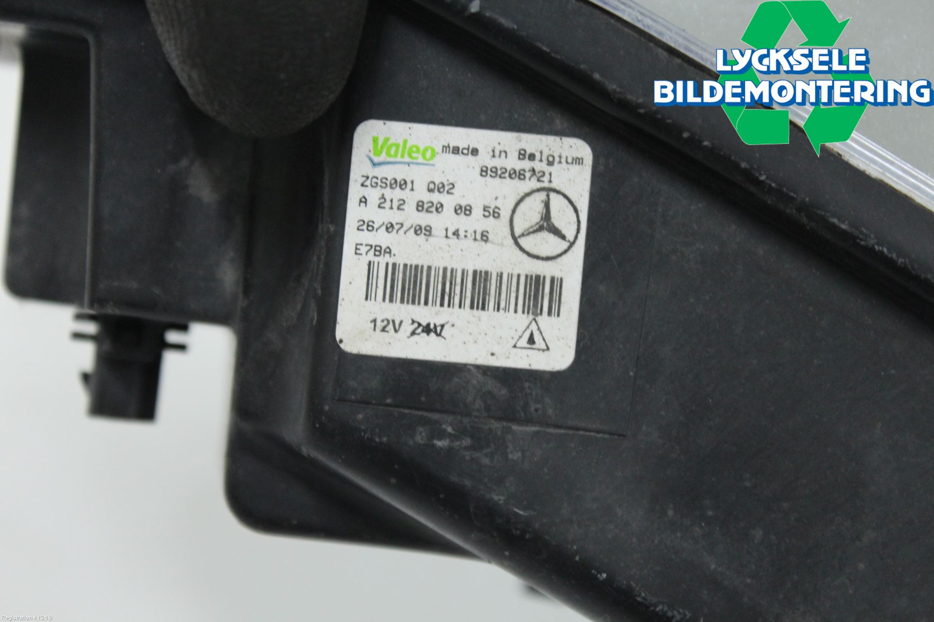 Mercedes-Benz MB E-KLASS (W212) 09-16 Dimljus-Varselljus Fram