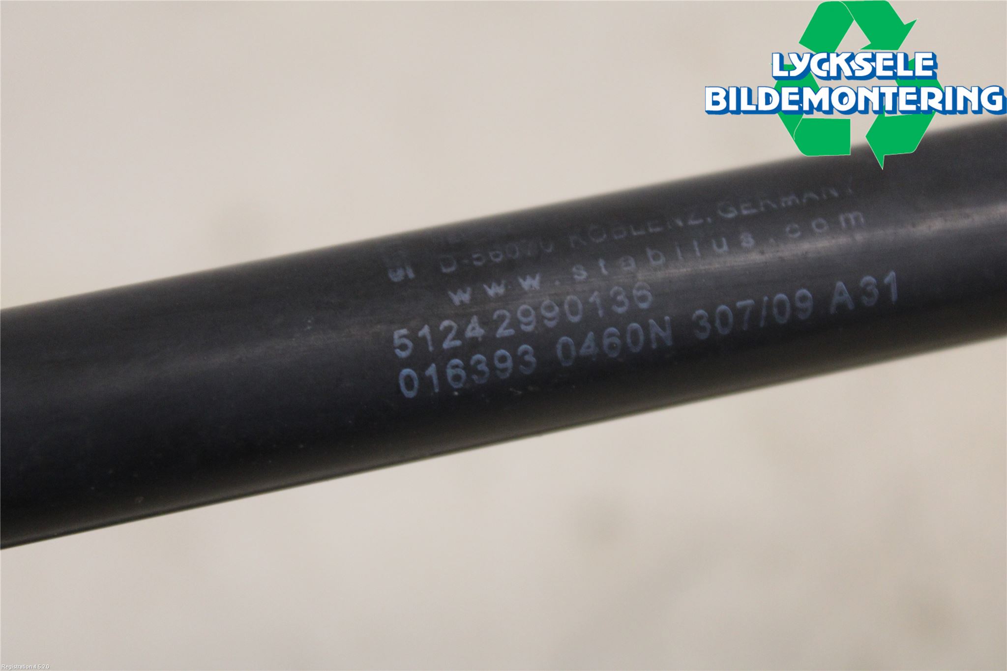 BMW X1 E84 10-15 Gasfjäder Baklucka