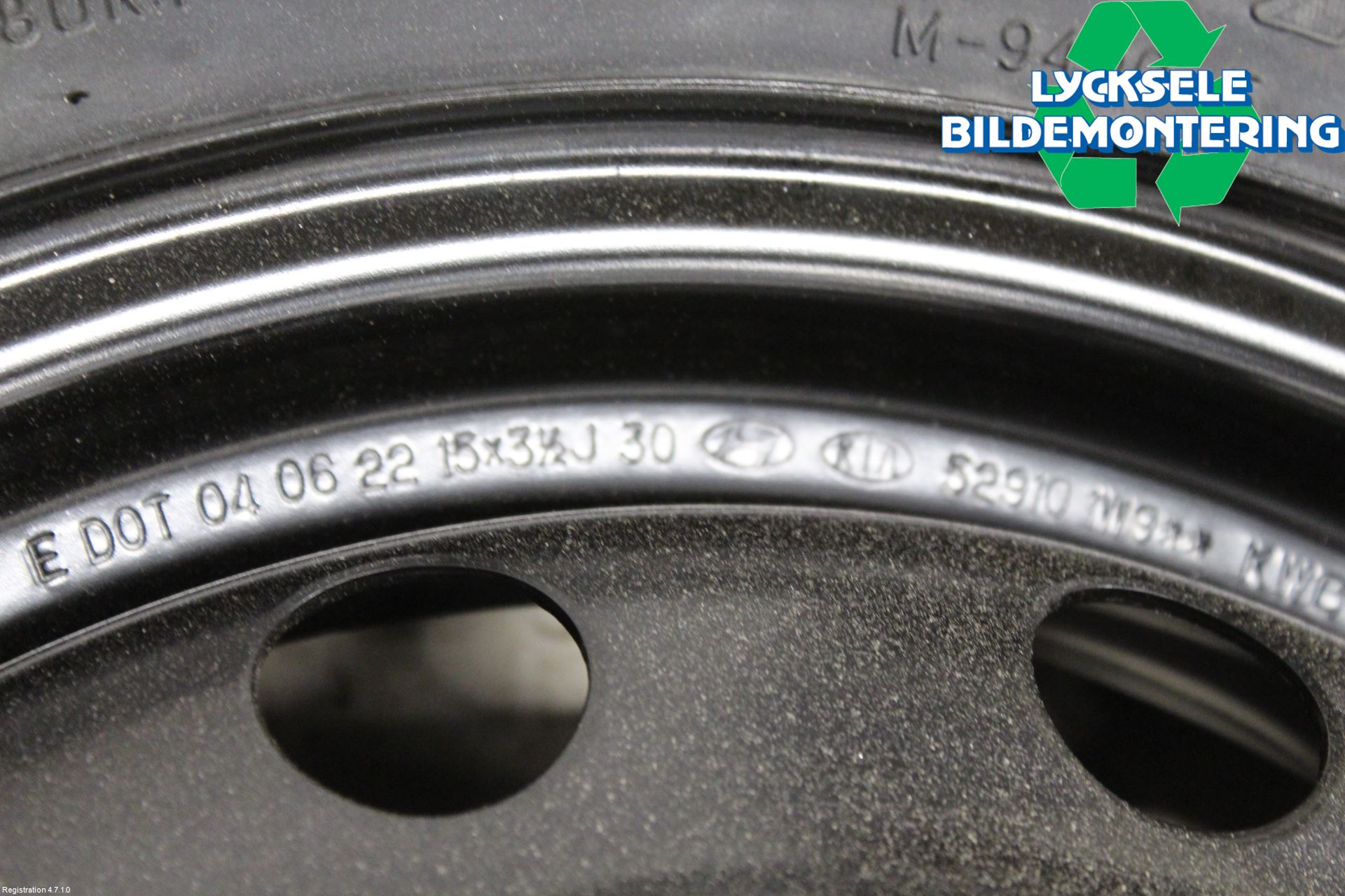 Kia PICANTO 17- Hjul Reservhjul Minityp