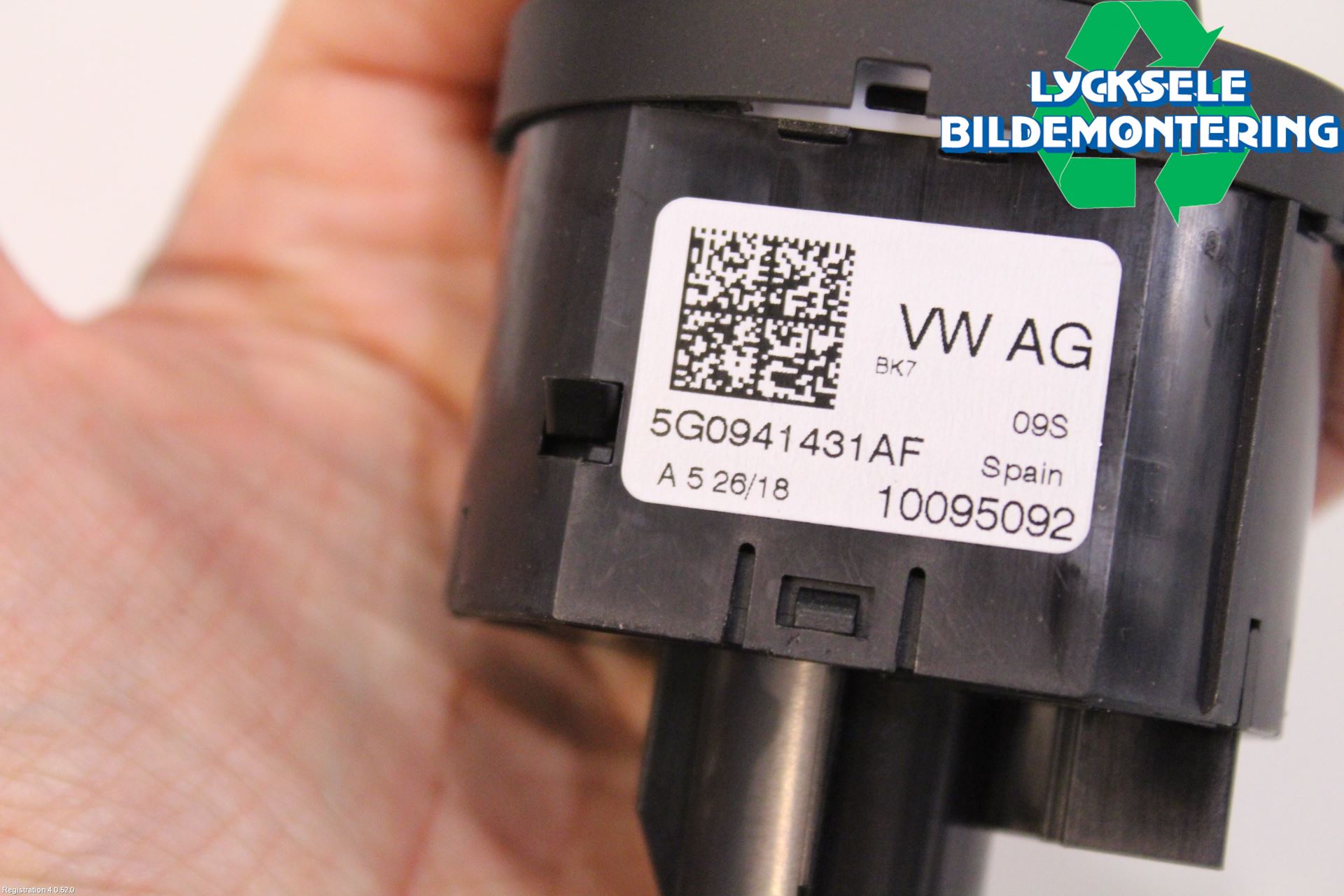 Seat ARONA Strömställare Ljus