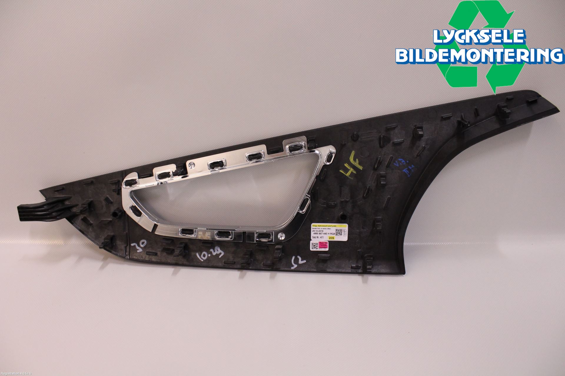 Audi Q8/SQ8 4M 19- Dörrhandtag Inre Hö