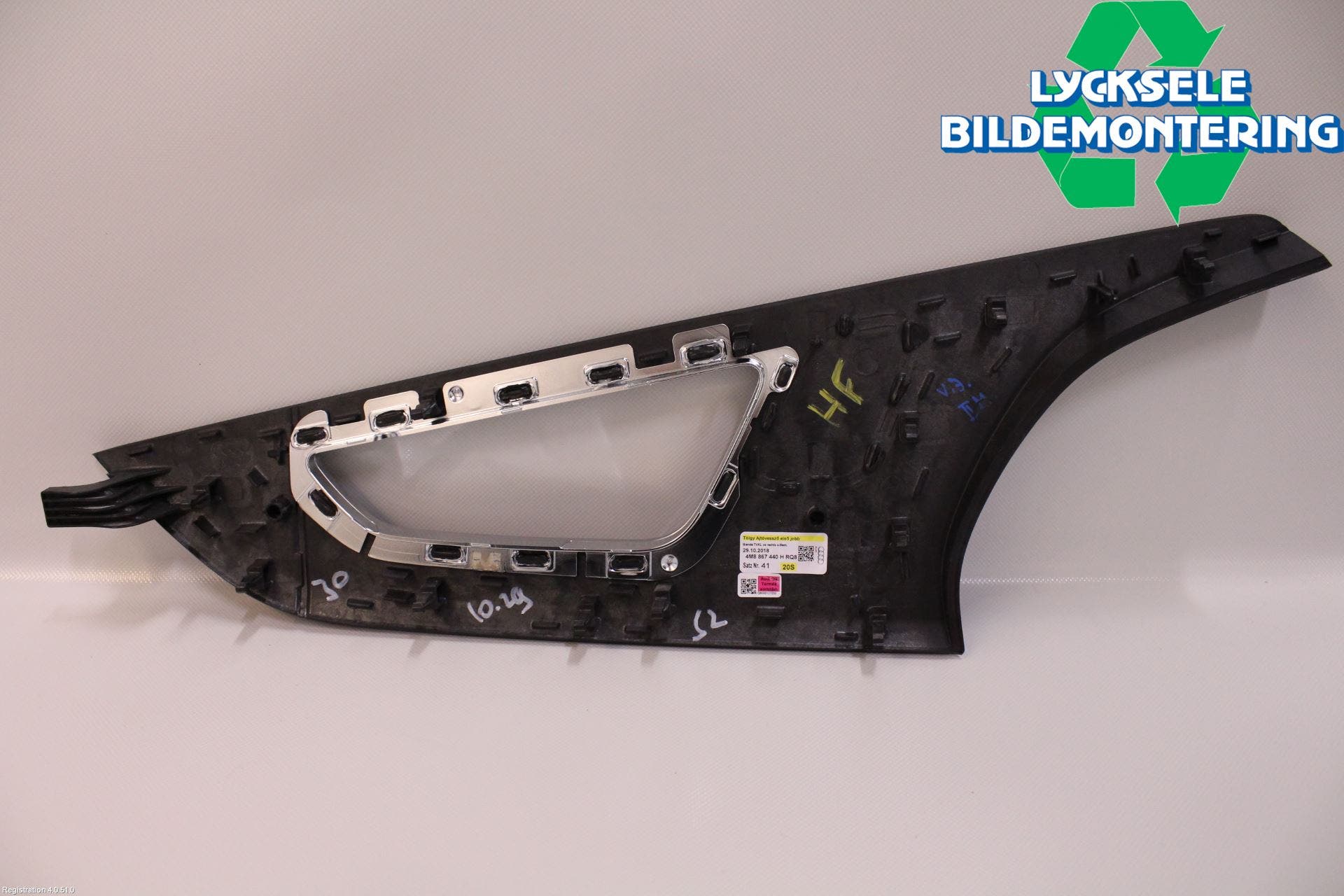 Audi Q8/SQ8 4M 19- Dörrhandtag Inre Hö