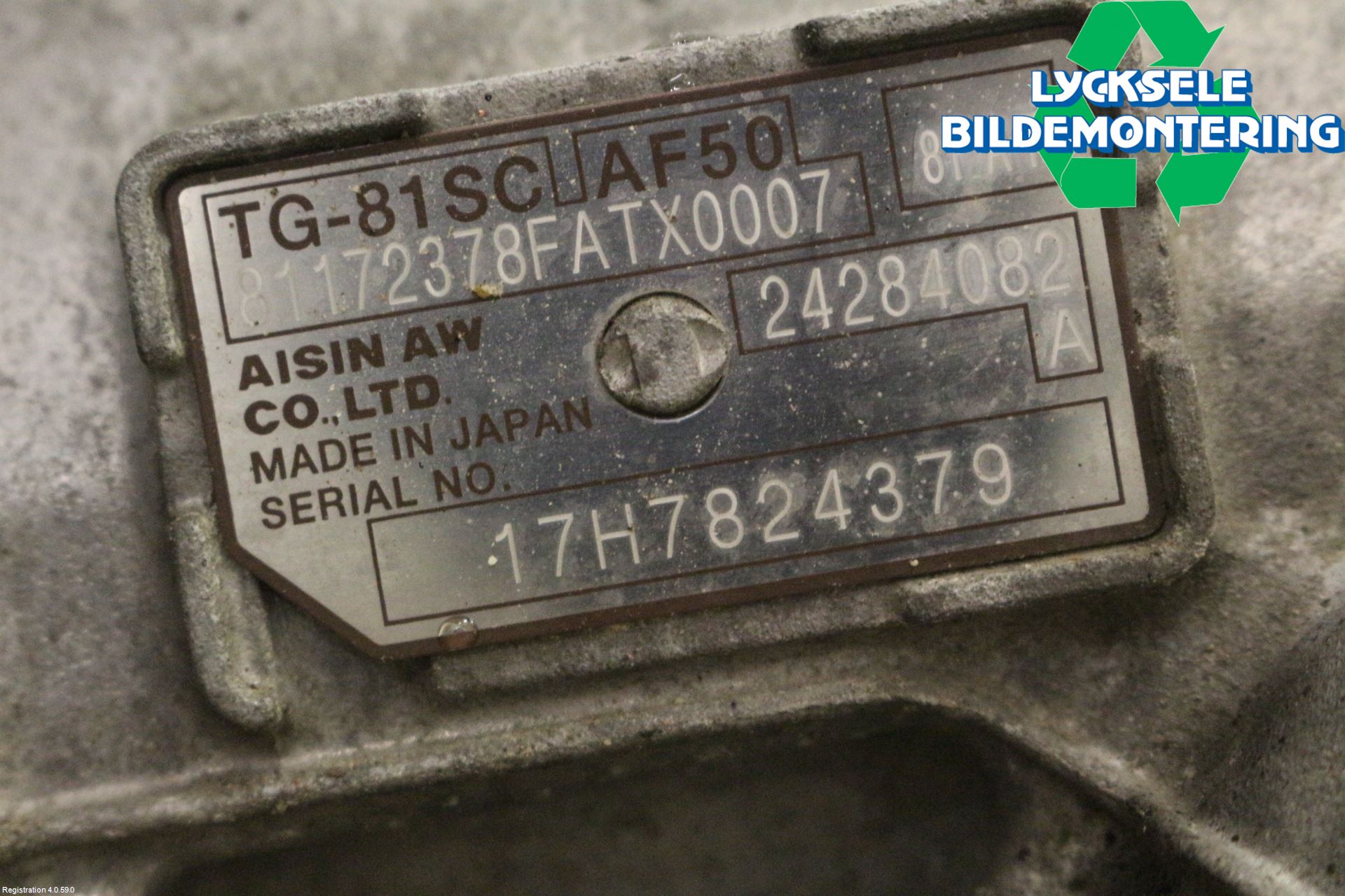 Opel INSIGNIA 17- Växellåda Automat