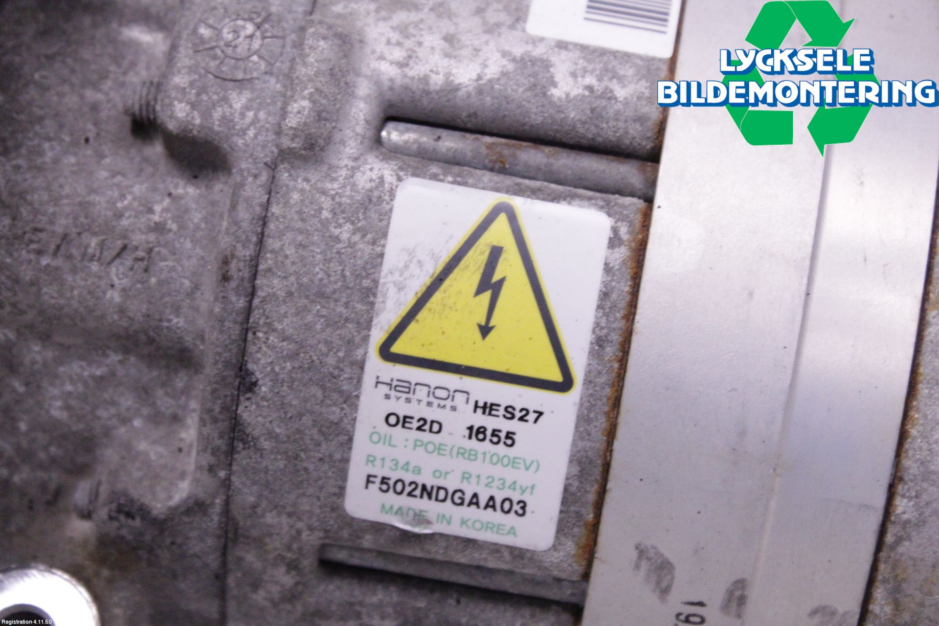 Kia NIRO (DE) 17-22 Ac Kompressor