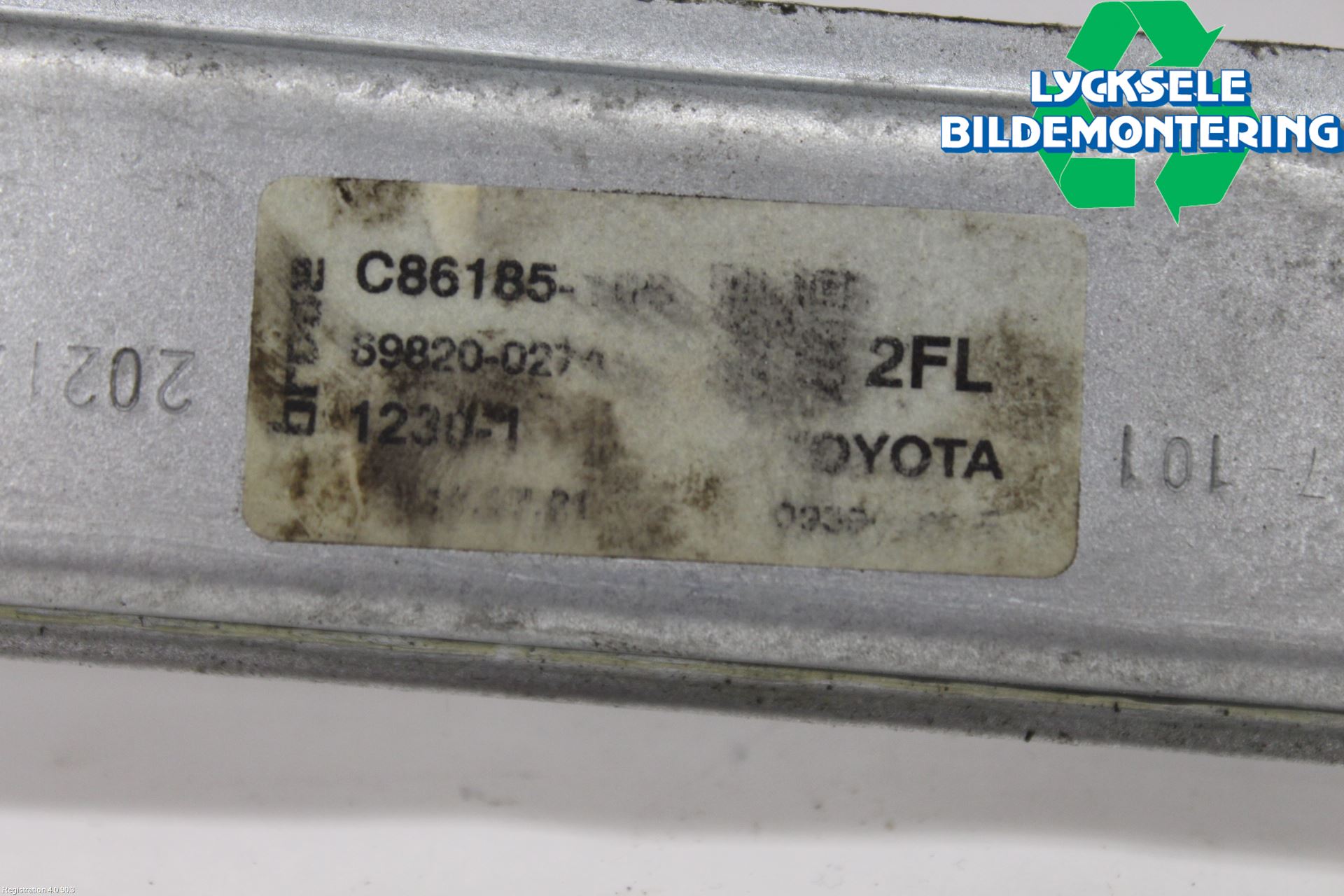 Toyota COROLLA 19- Fönsterhiss El Kompl