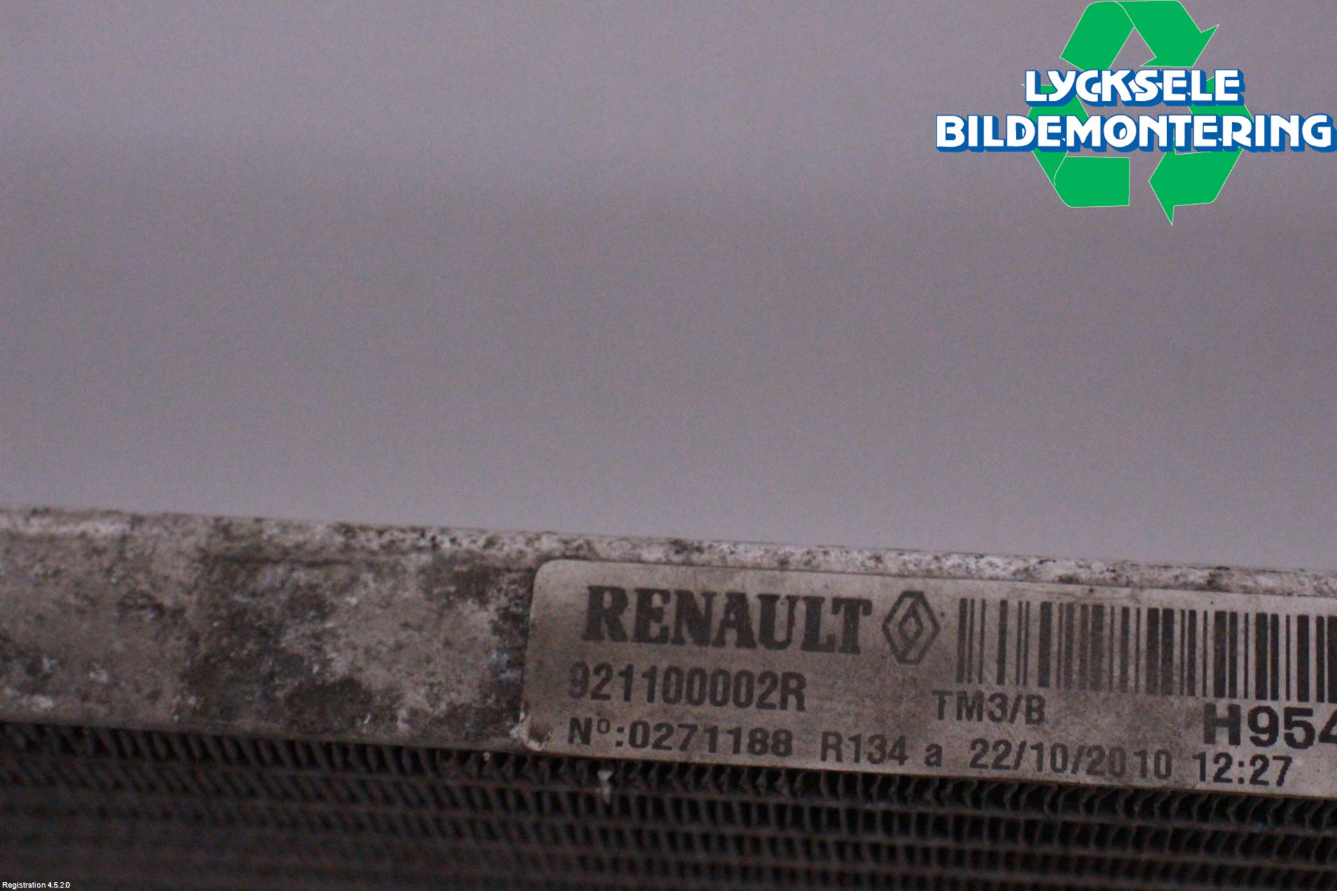 Renault LAGUNA III 11-15 Ac Kondensor-Kylare