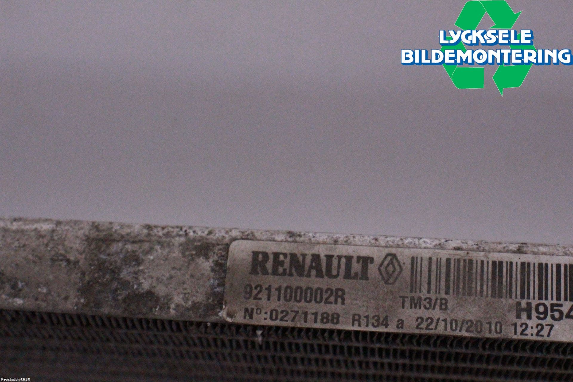 Renault LAGUNA III 11-15 Ac Kondensor-Kylare