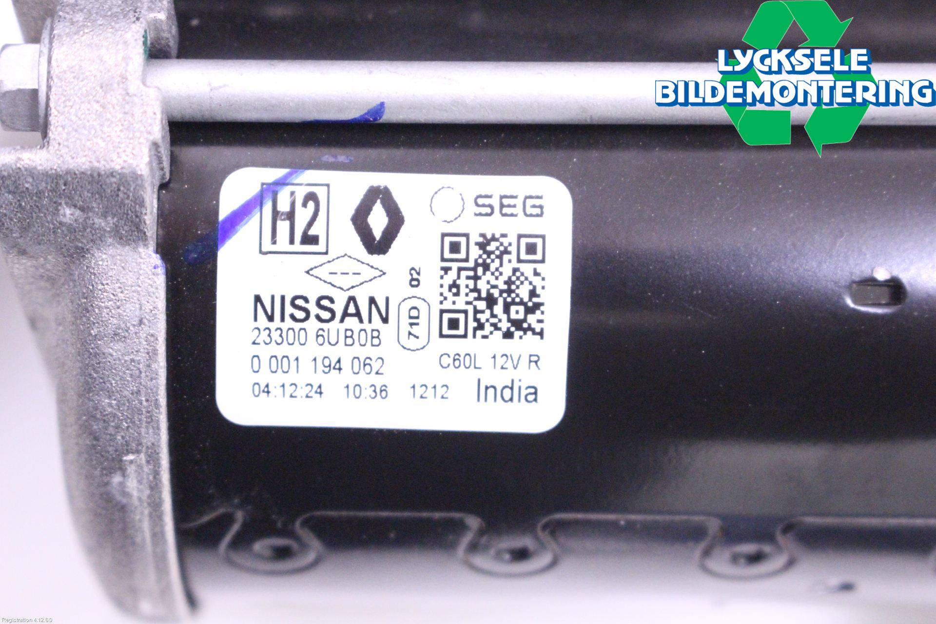 Nissan QASHQAI 21- Startmotor