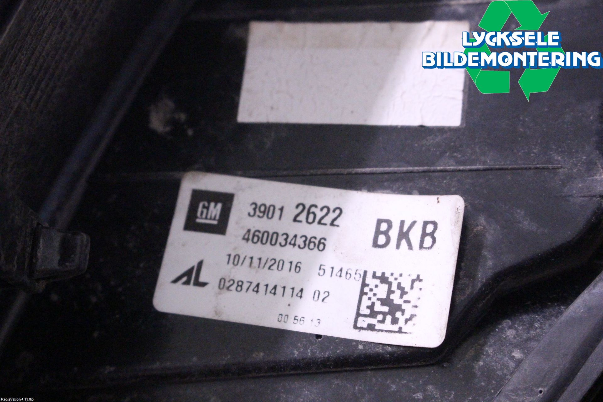 Opel CORSA E 15-19 Bakljus Höger