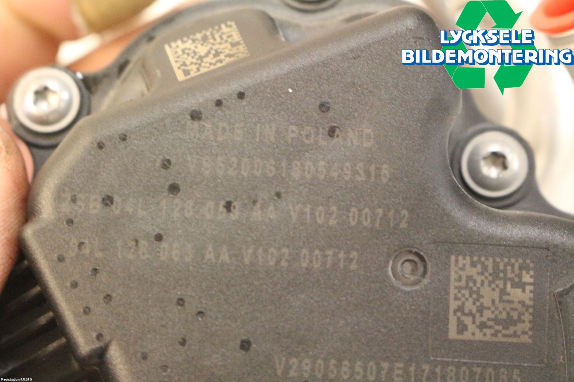 Volkswagen VW PASSAT 15-19 Injspjällhus