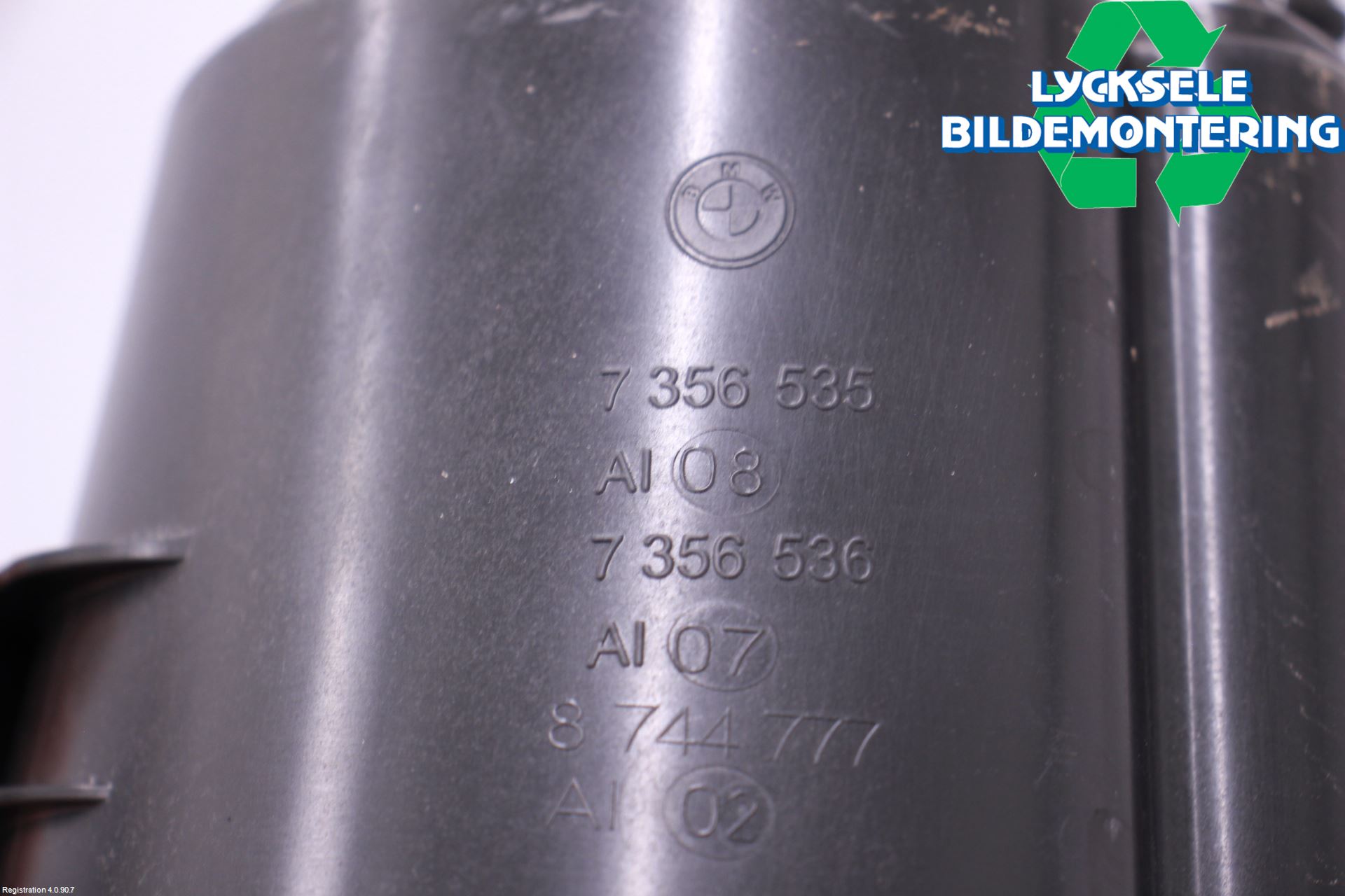 BMW 5 G30/G31/F90 17-23 Bränsle Kolkanister