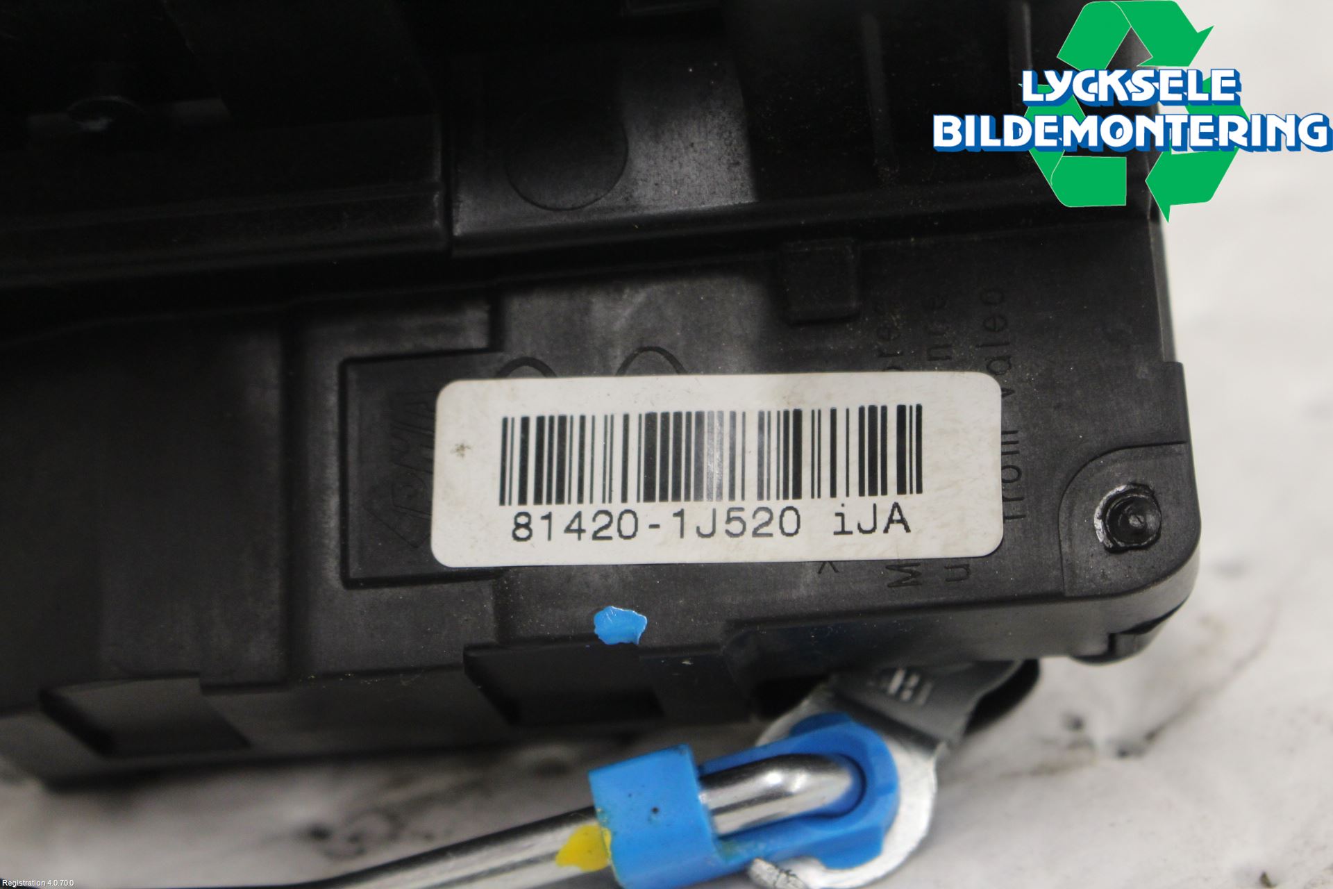 Hyundai i20 PB 09-14 Låskista-Dörrlås