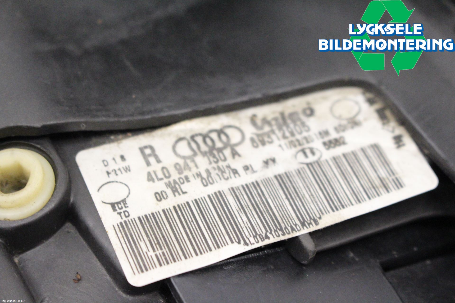 Audi Q7/SQ7 Strålkastare Höger