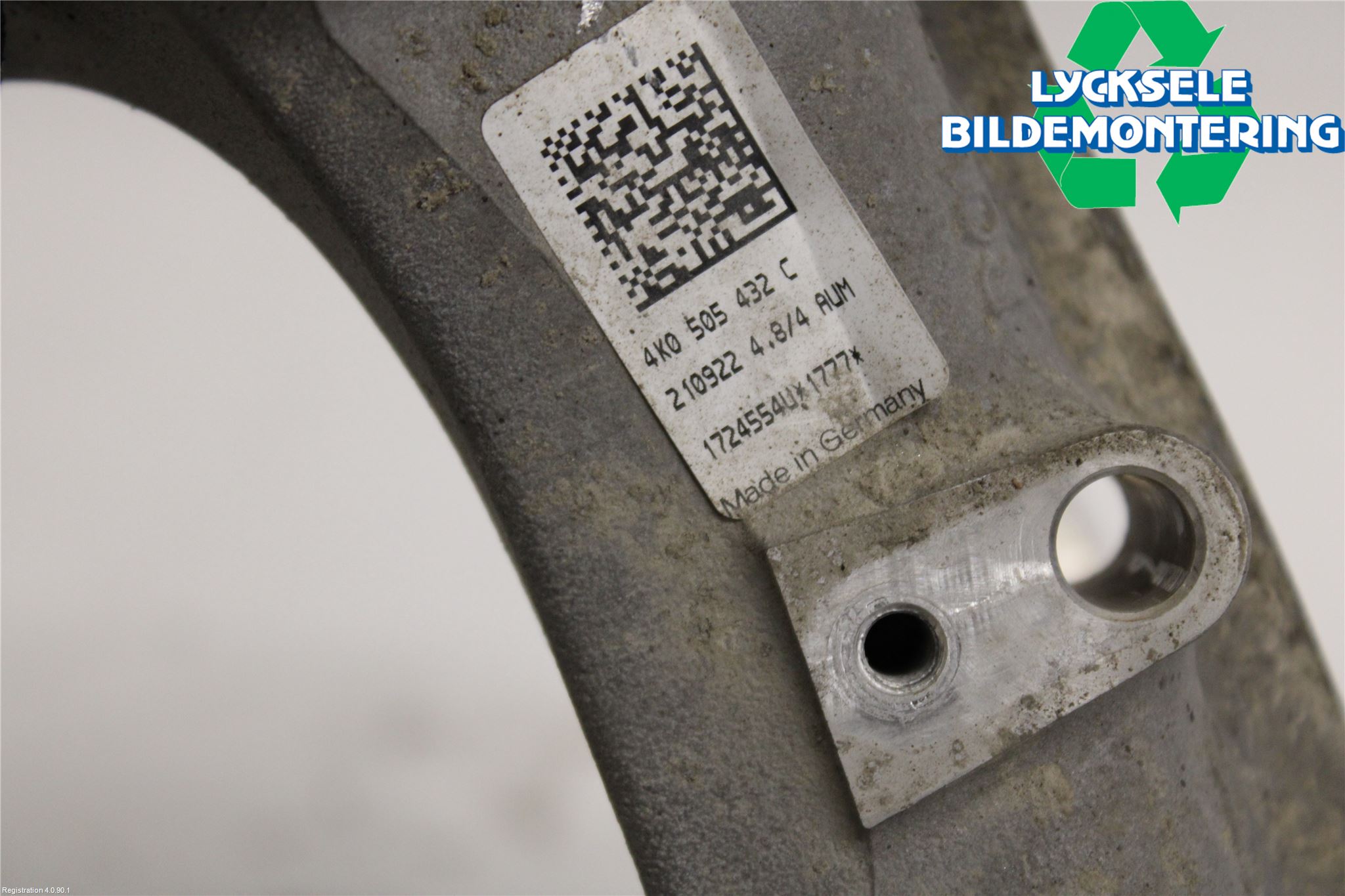 Audi A6 F2/C8 19- Hjullagerhus Bak Hö