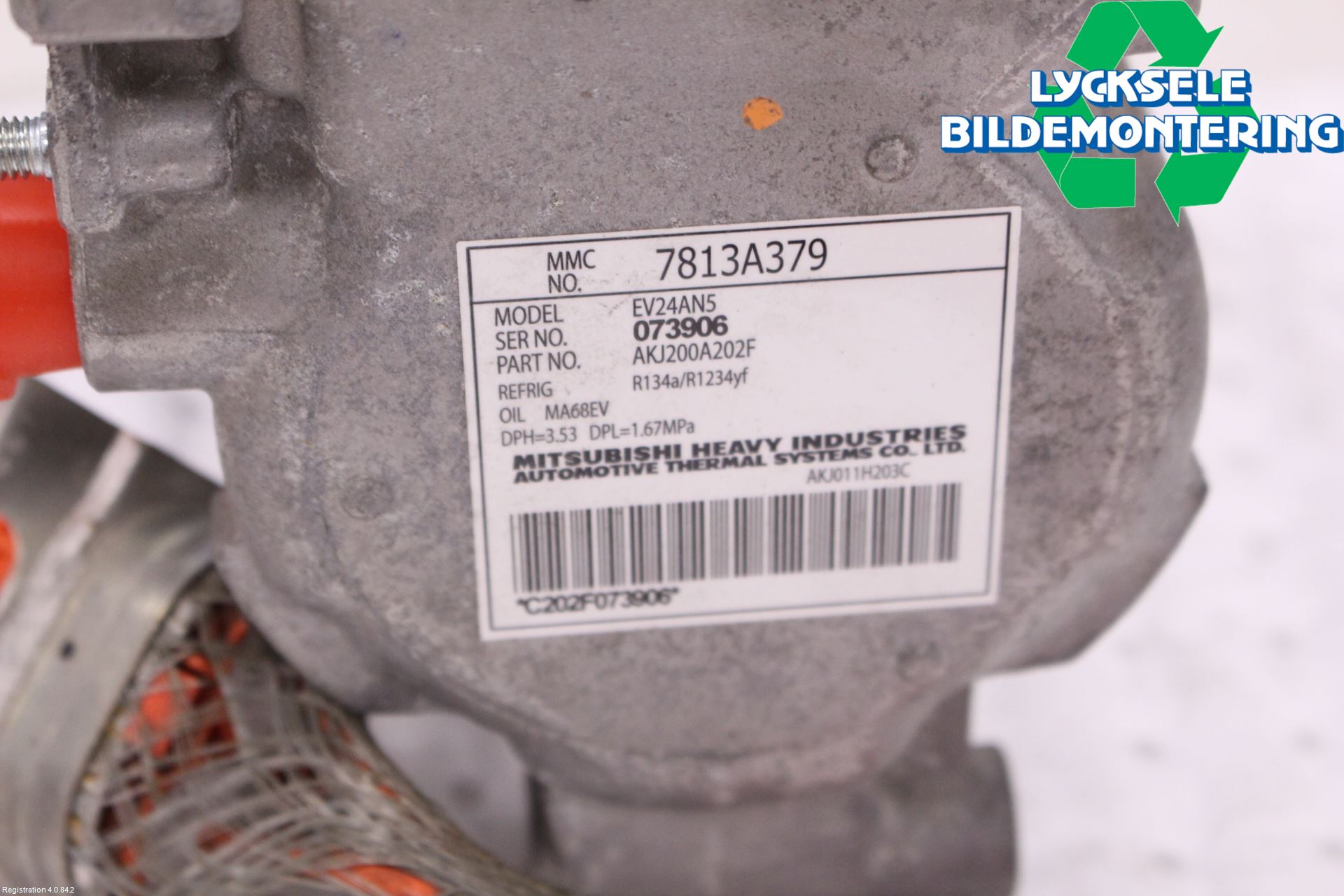 Mitsubishi OUTLANDER 13-21 Ac Kompressor